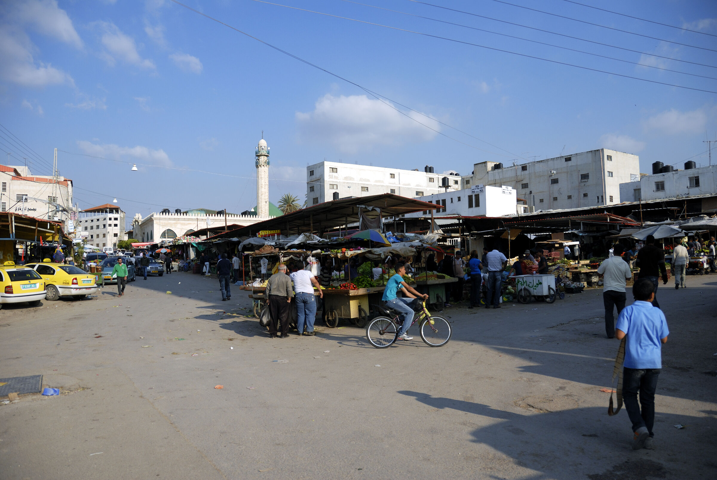 palästina- jenin - auf dem markt