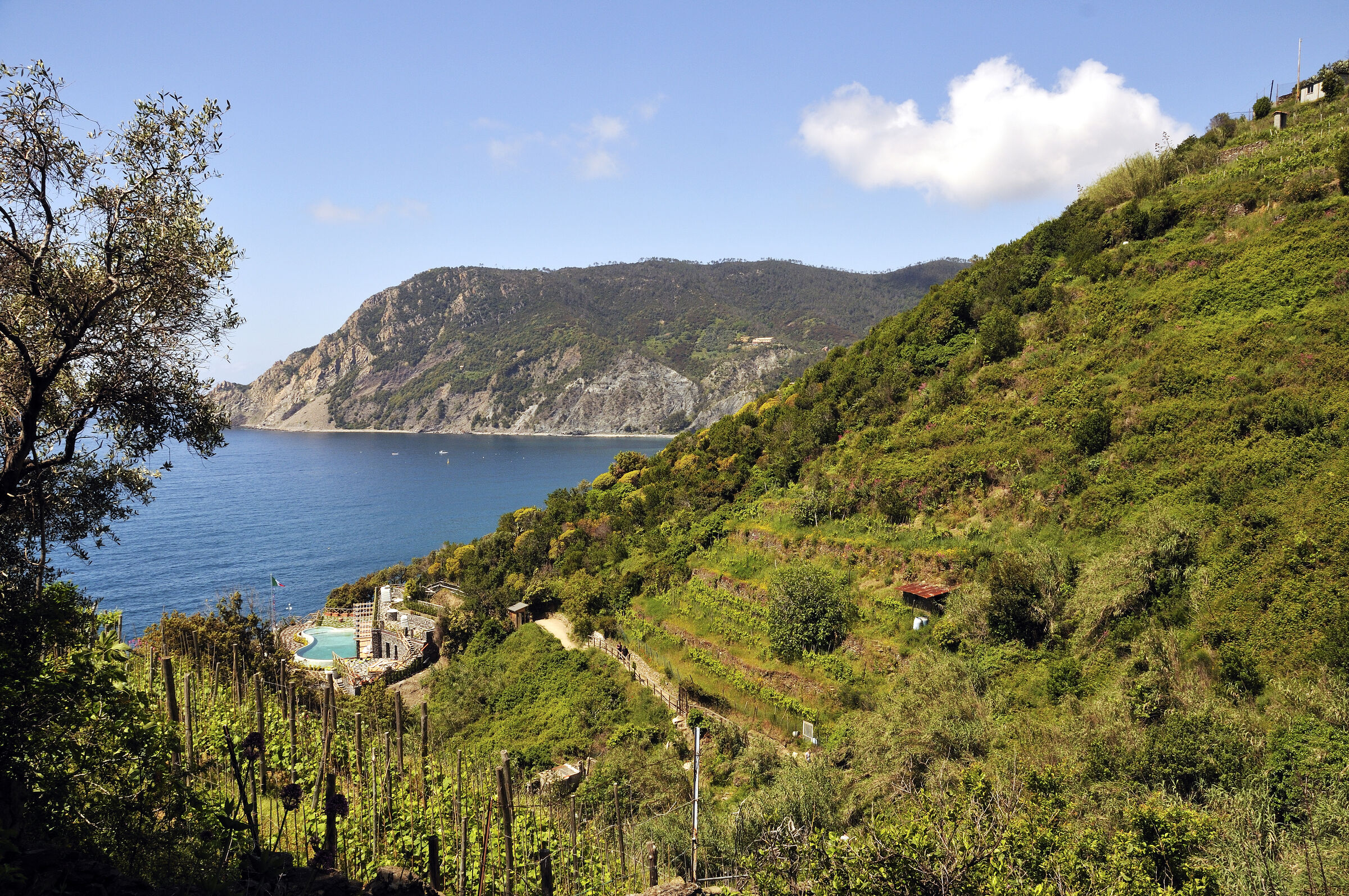 cinque terre - zwischen monterosso und vernazza - der wandel