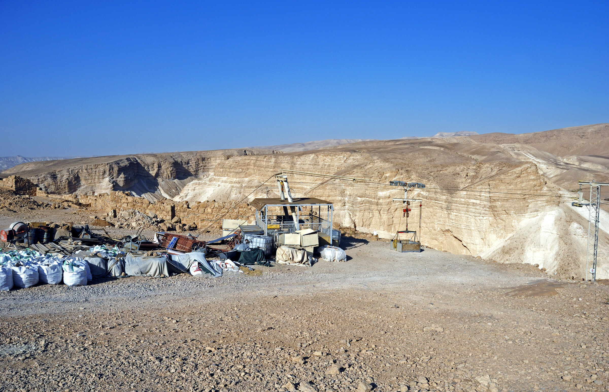 israel- totes meer - masada – die seilbahn teil 2