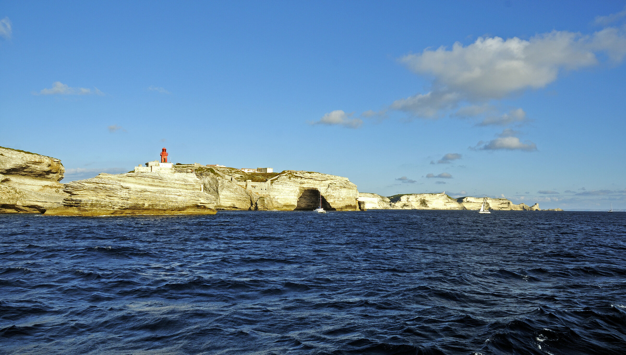 korsika bonifacio - vom schiff aus