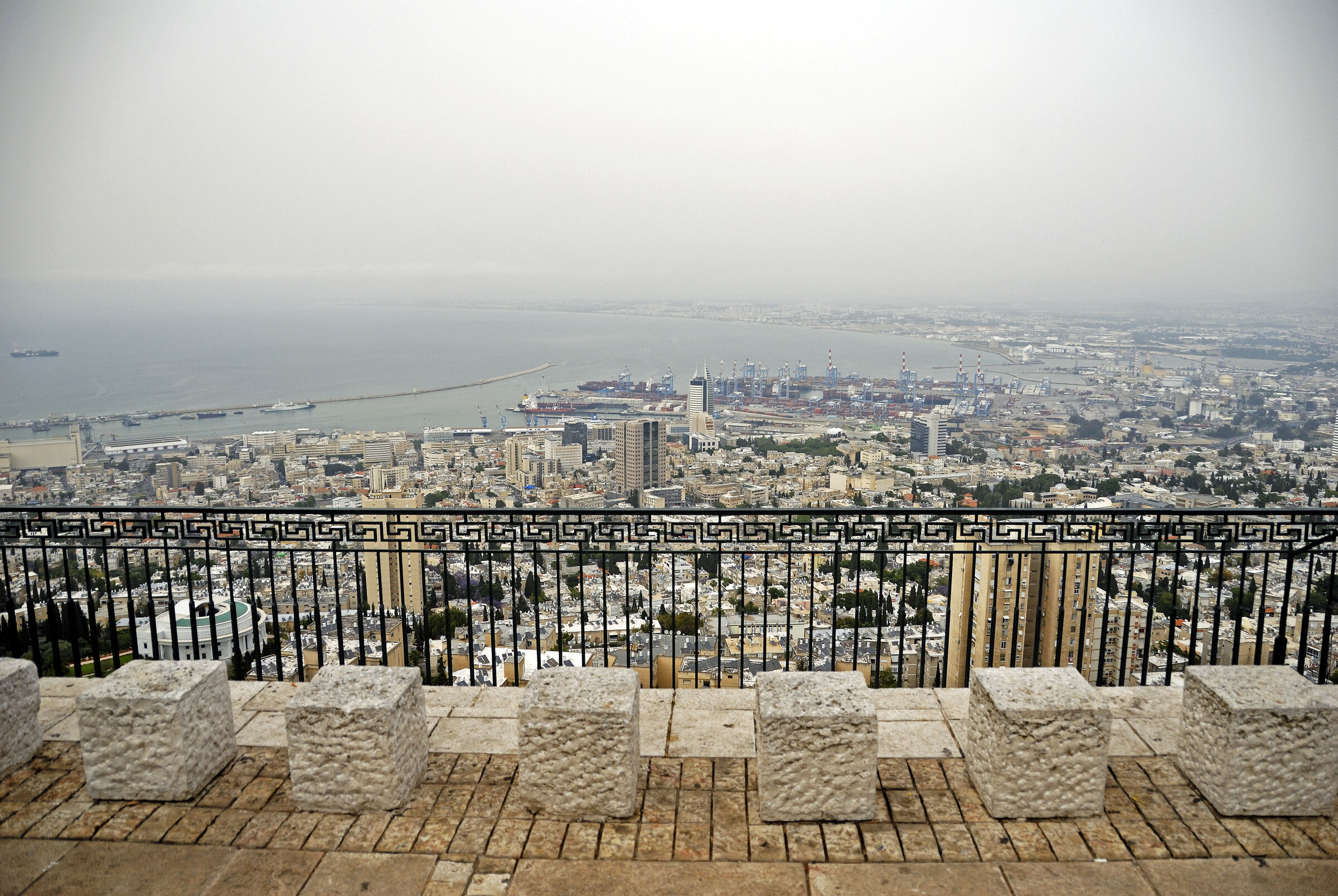 israel – haifa - blick von oben teil 2