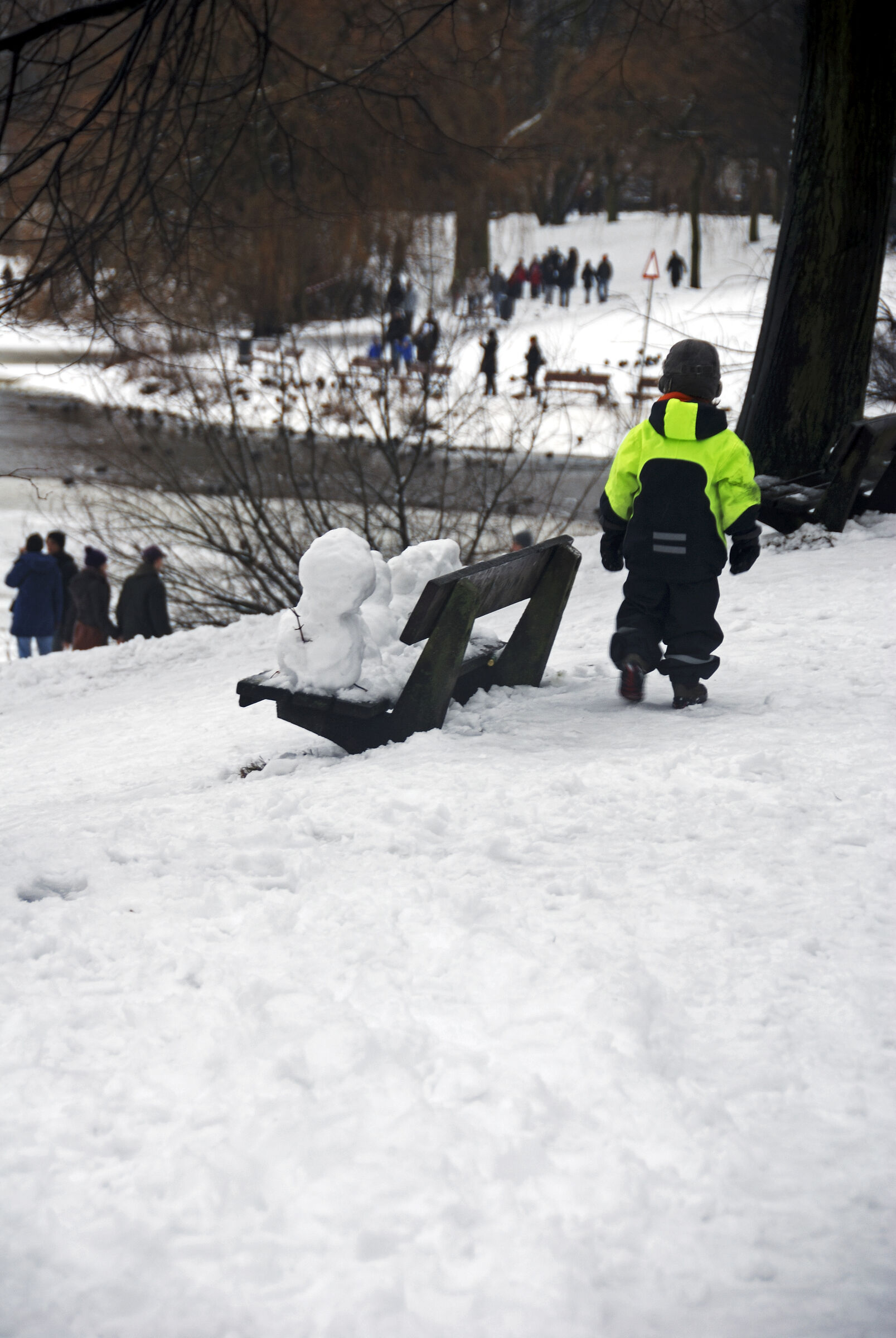 hamburg (97) - alsterspaziergang - schneemann