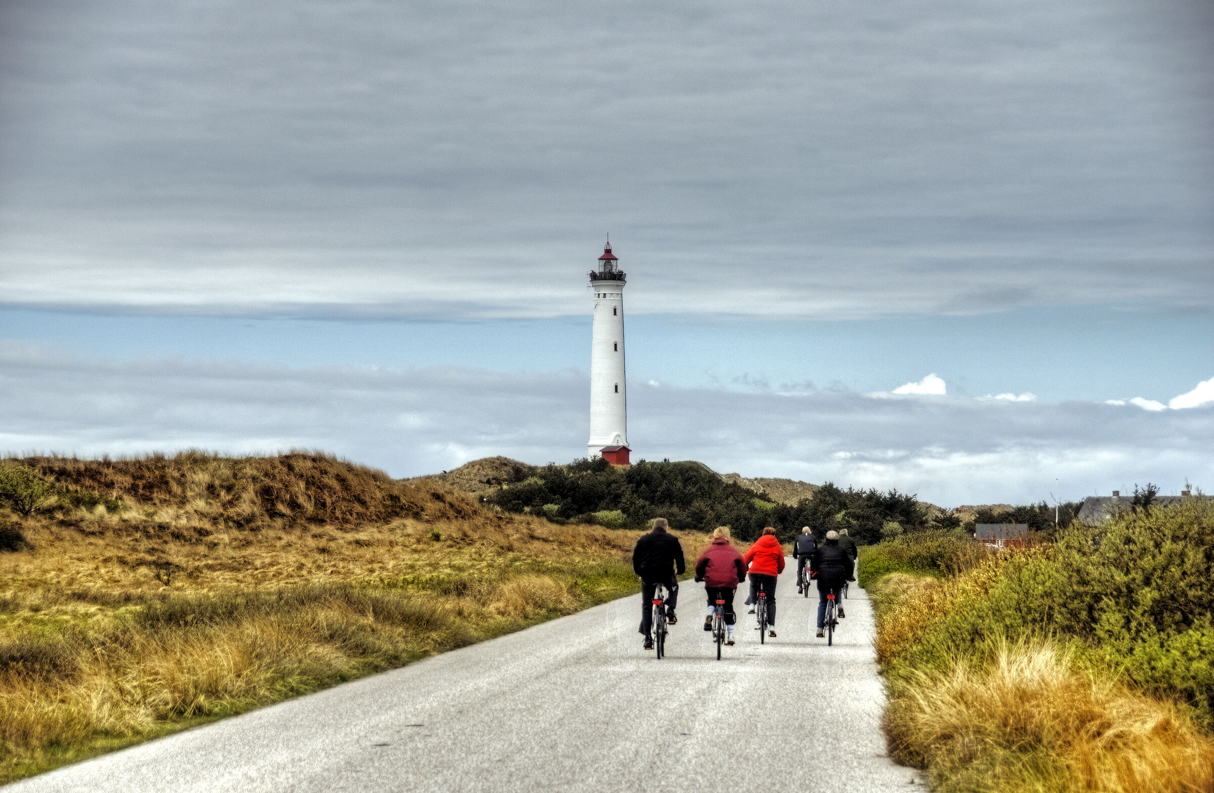 dänemark - ringkobing fjord - lyngvig fyr