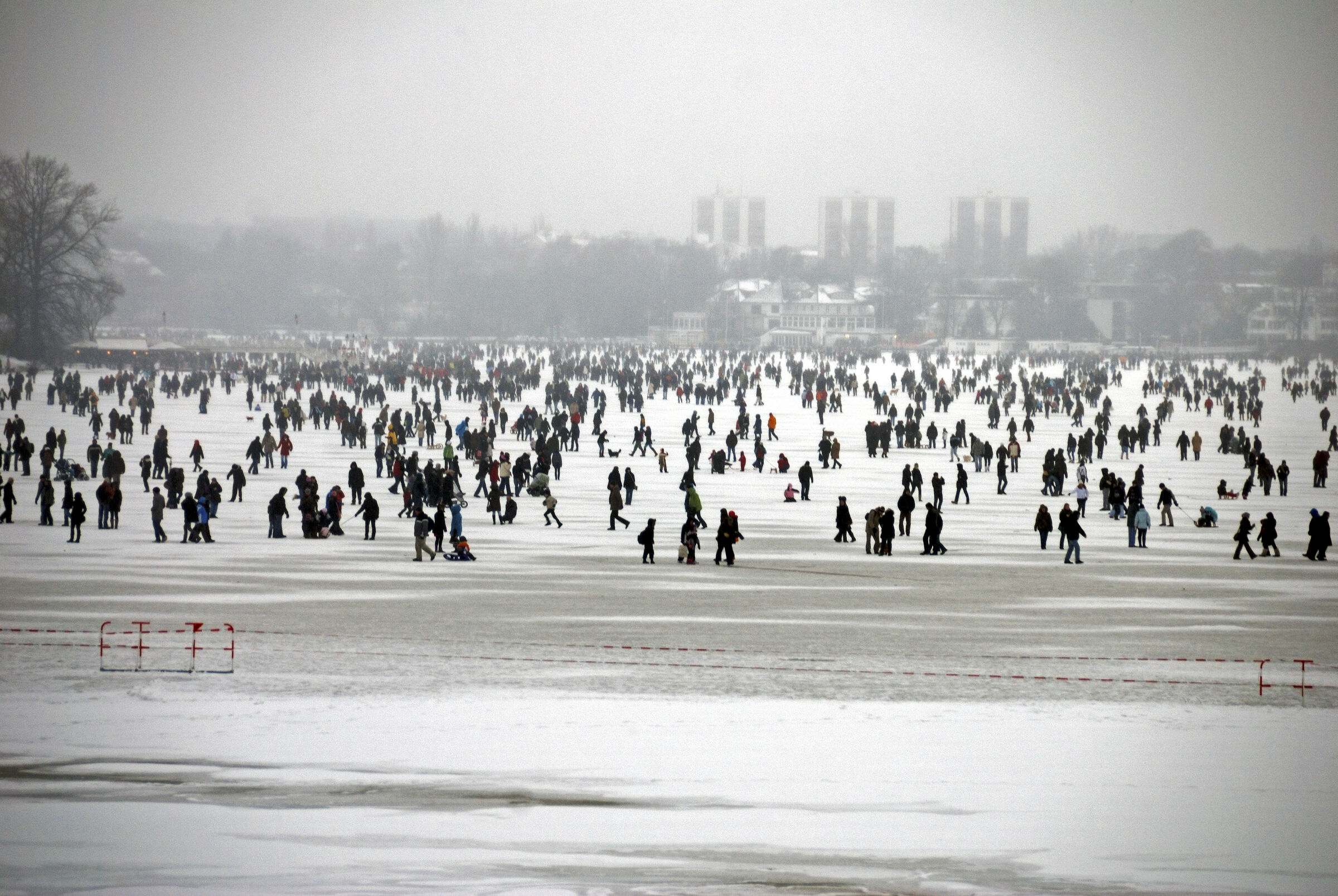 Alsterspaziergang im Winter