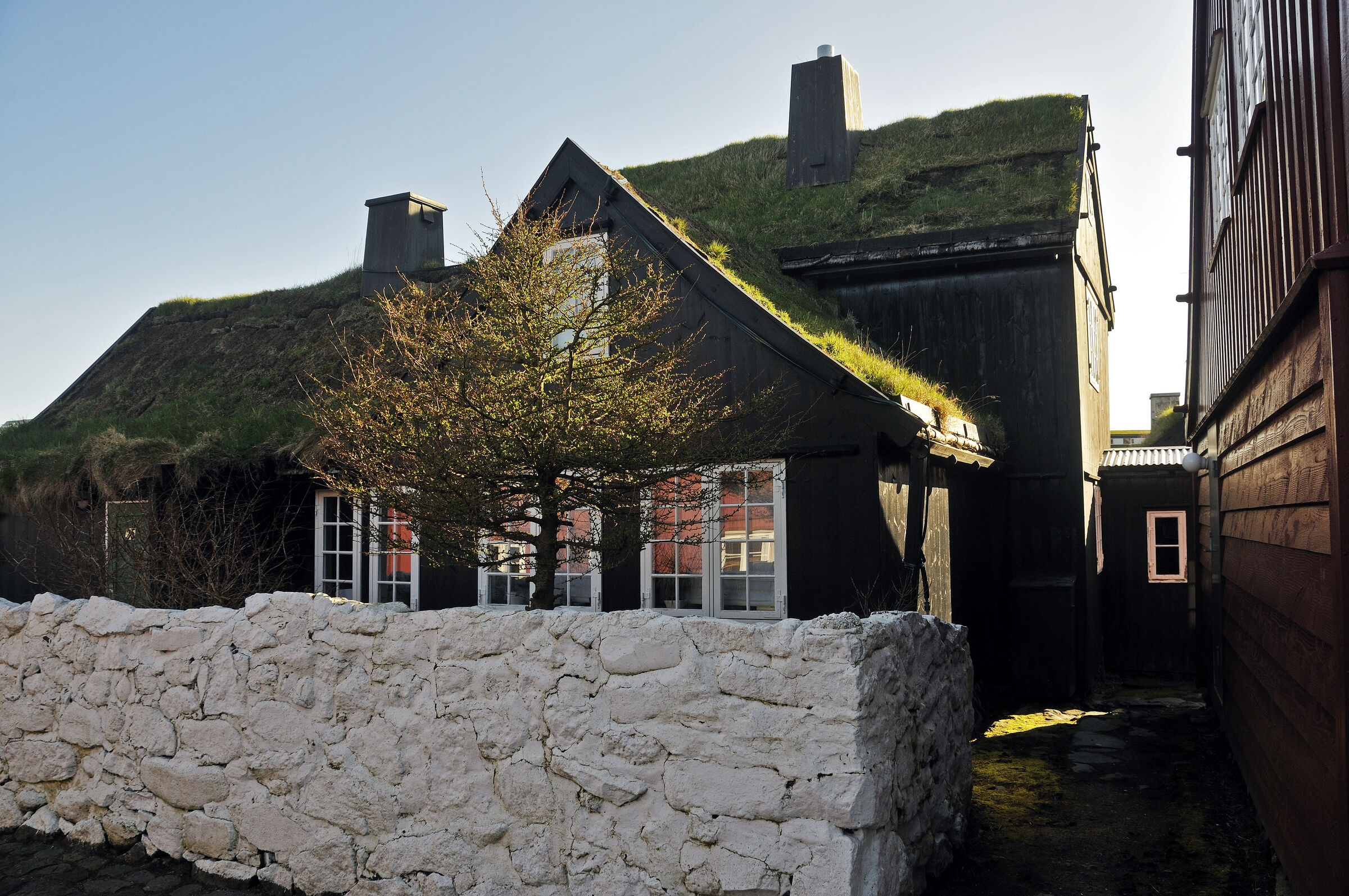 färöer inseln - thorshaven – tinganes - kostbarkeit