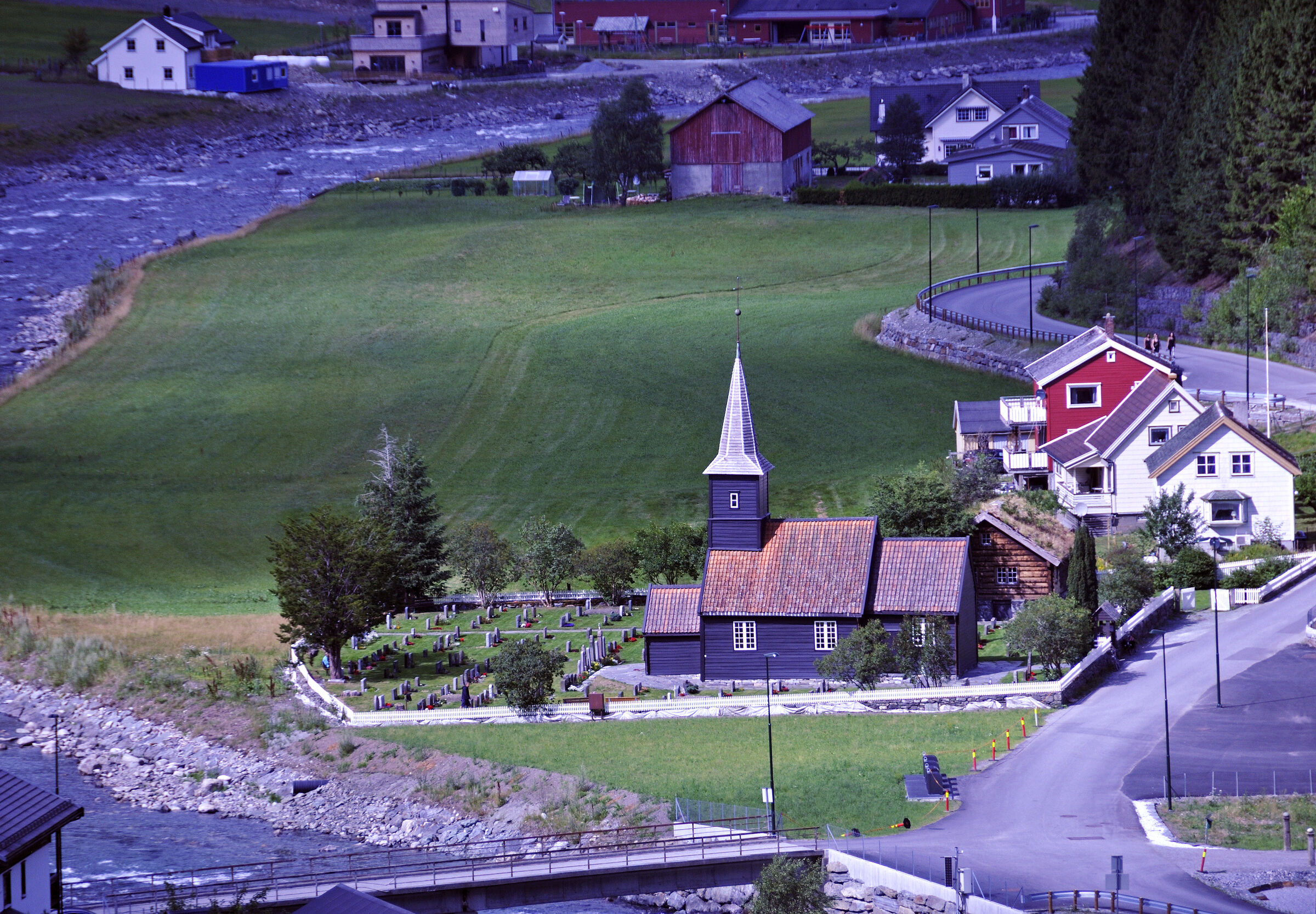 norwegen (63)  - auf der fläm bahn
