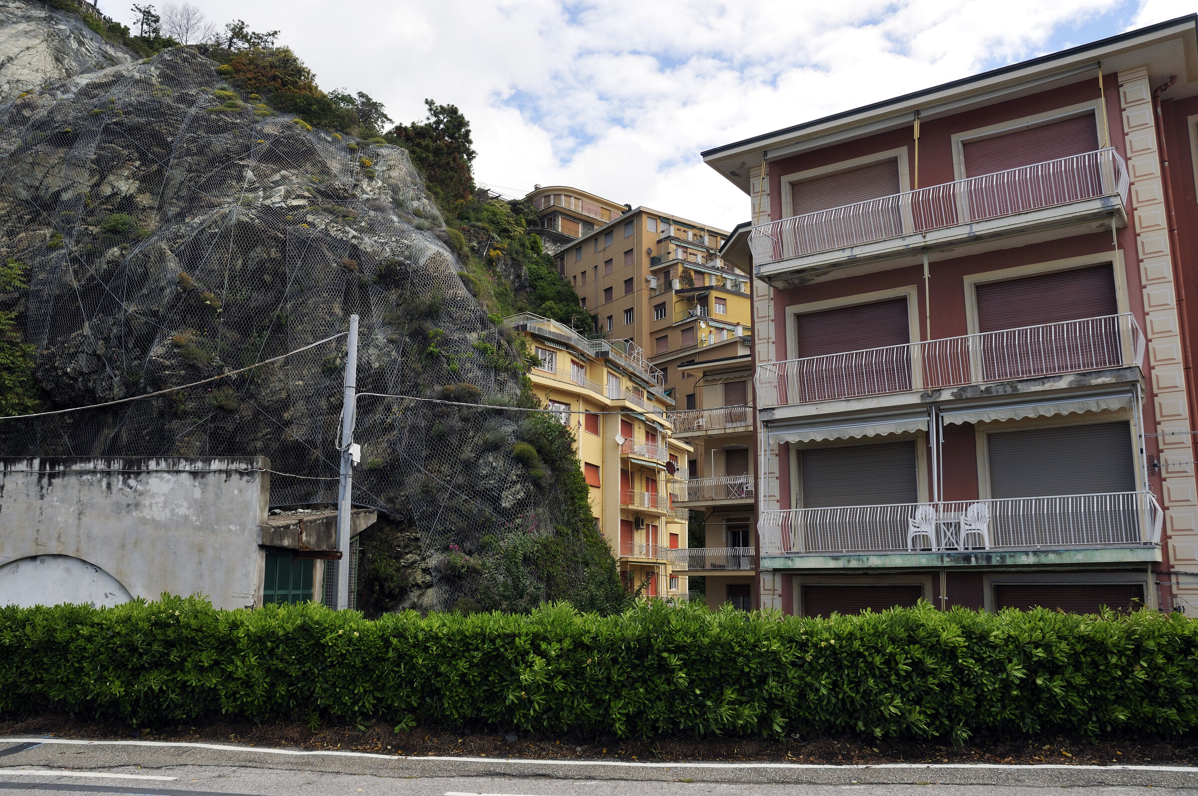 cinque terre – levanto - - spinnennetz