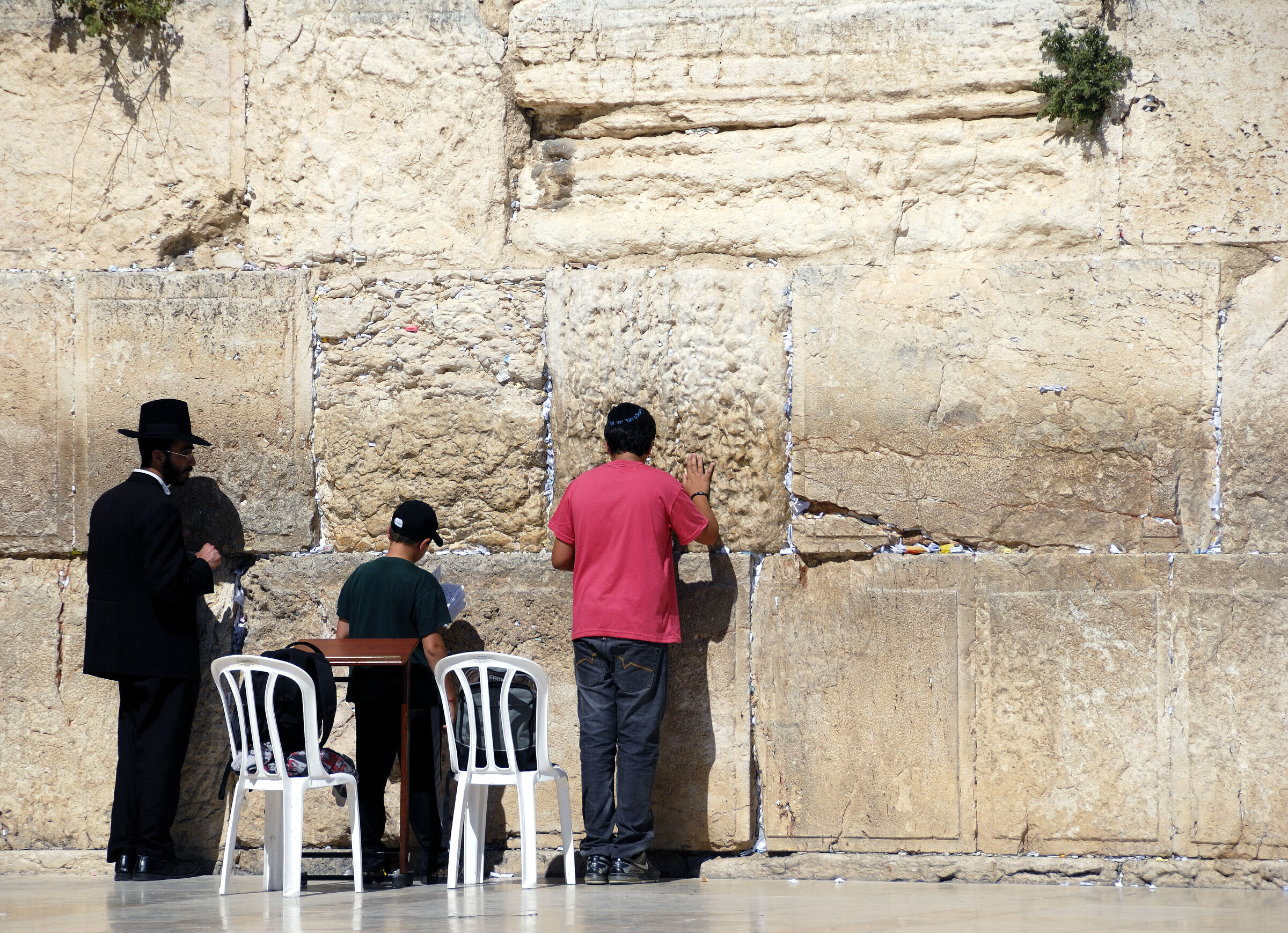 israel – jerusalem -  vor der klagemauer 4