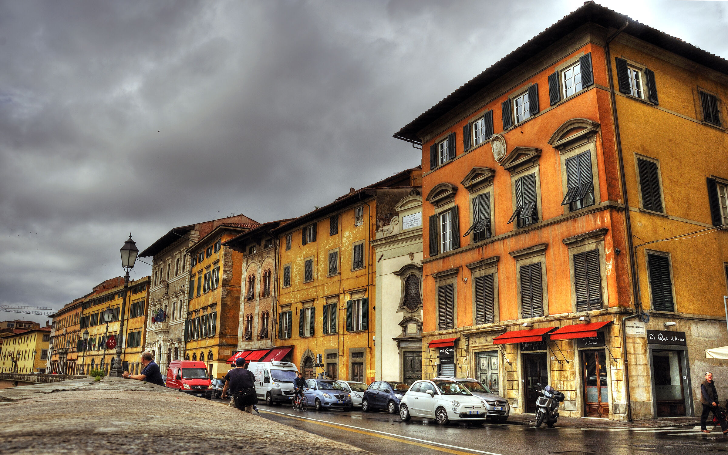 italien - pisa - lungarno pancinotti