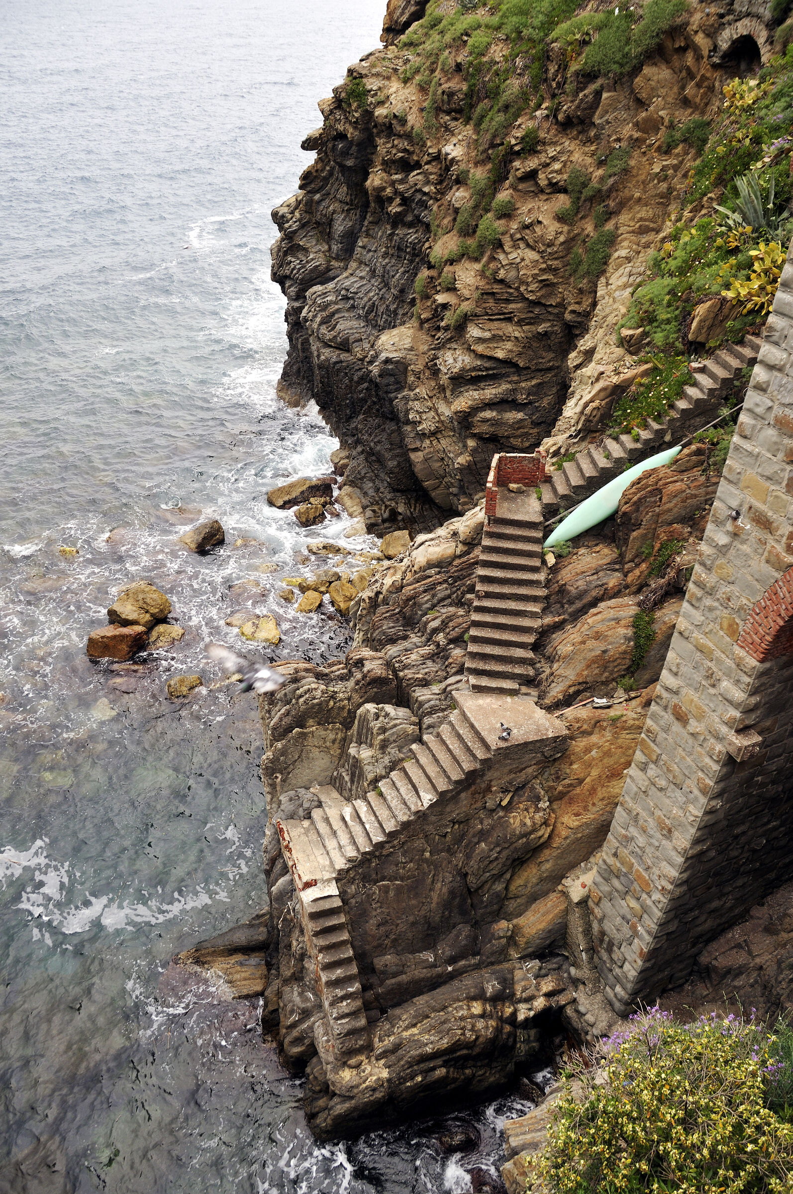 cinque terre - riomaggiore - die treppe