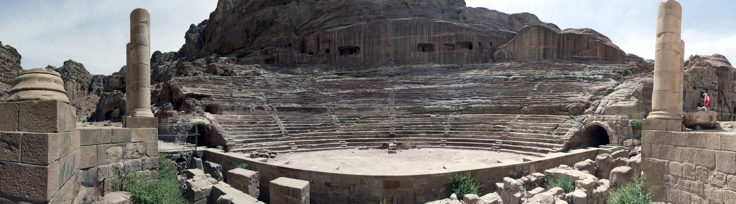 jordanien - petra - das römische theater