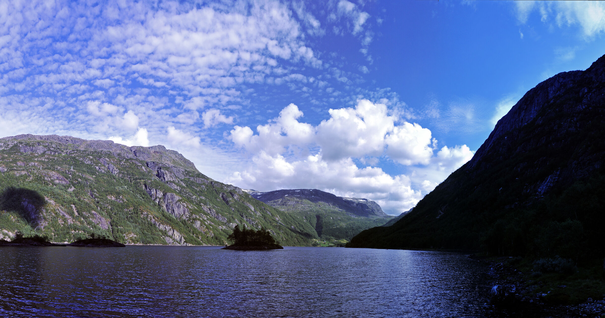 norwegen (26) - røldalsvatnet teilpanoirama