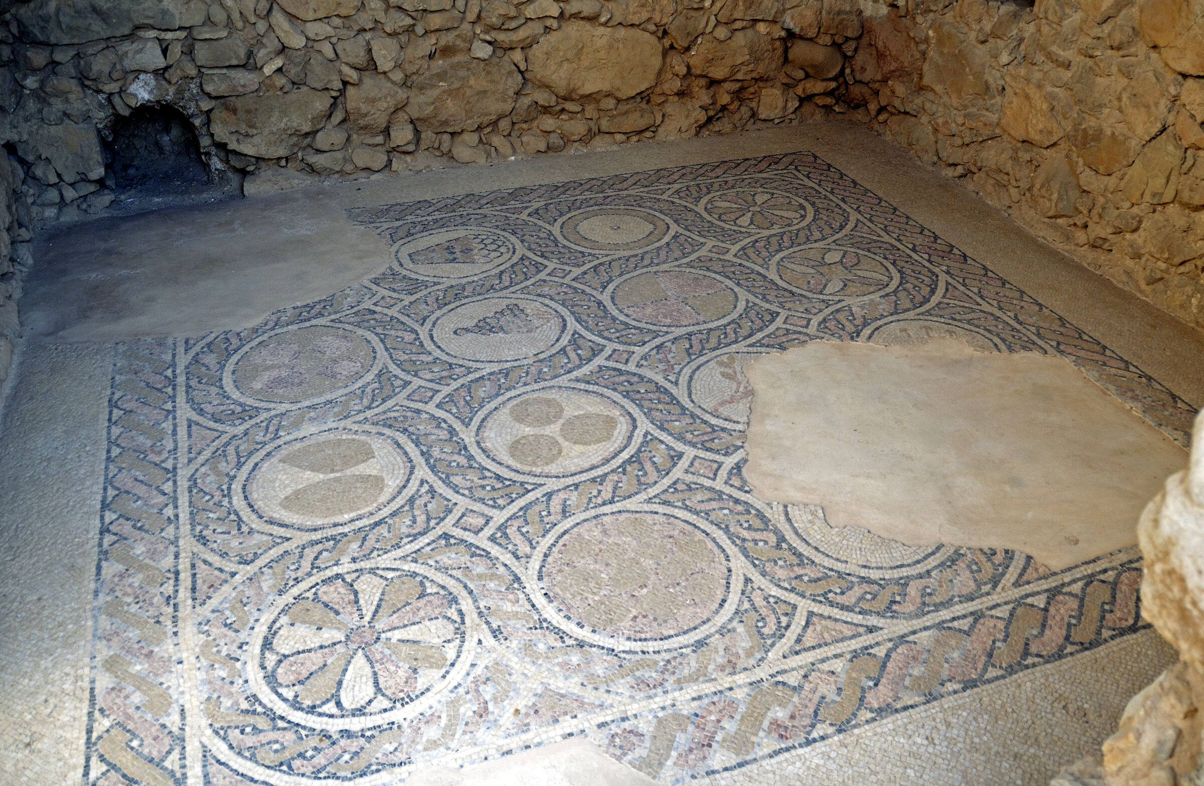 israel- totes meer - masada – das mosaik