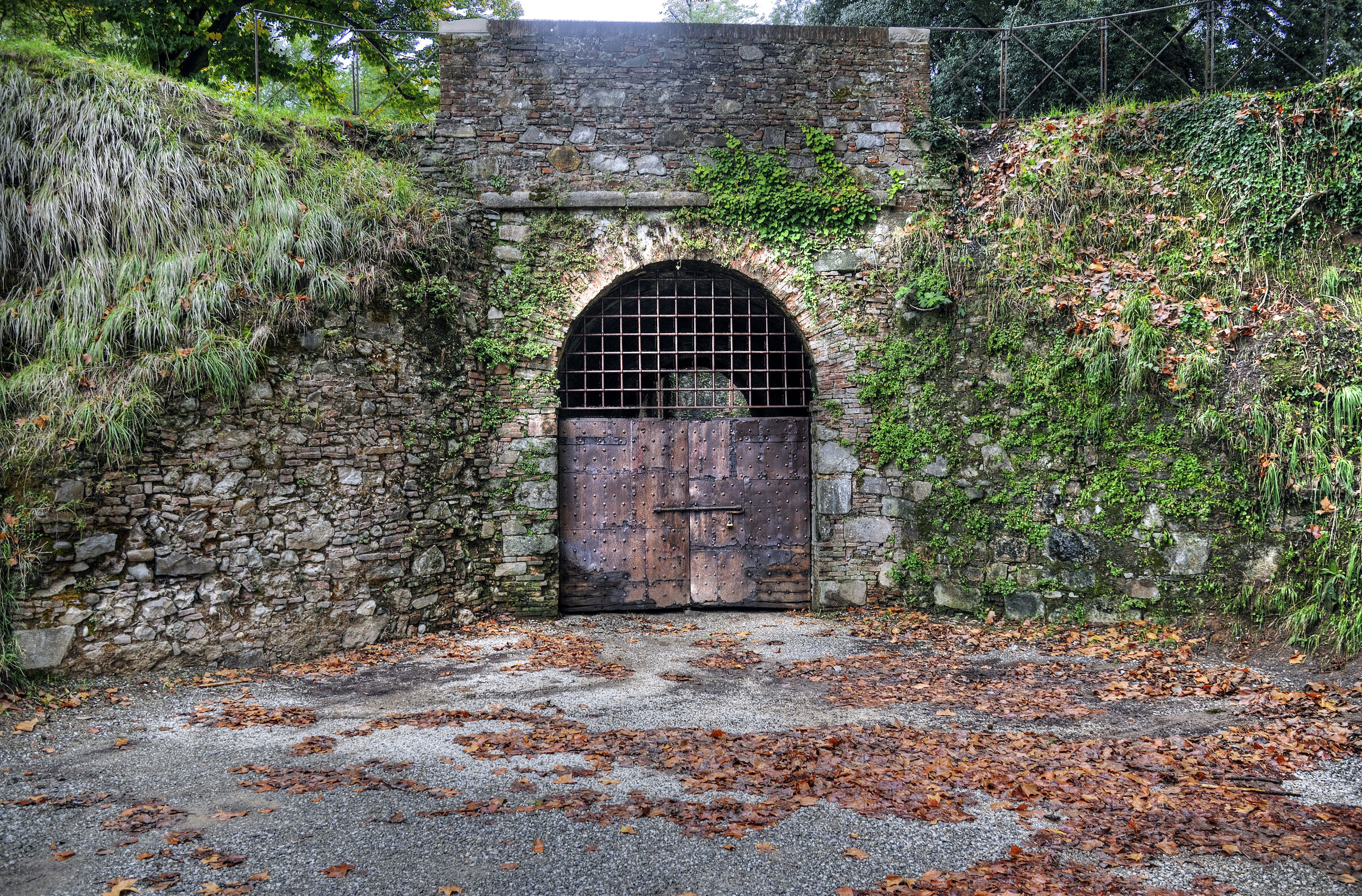 italien- lucca - das tor