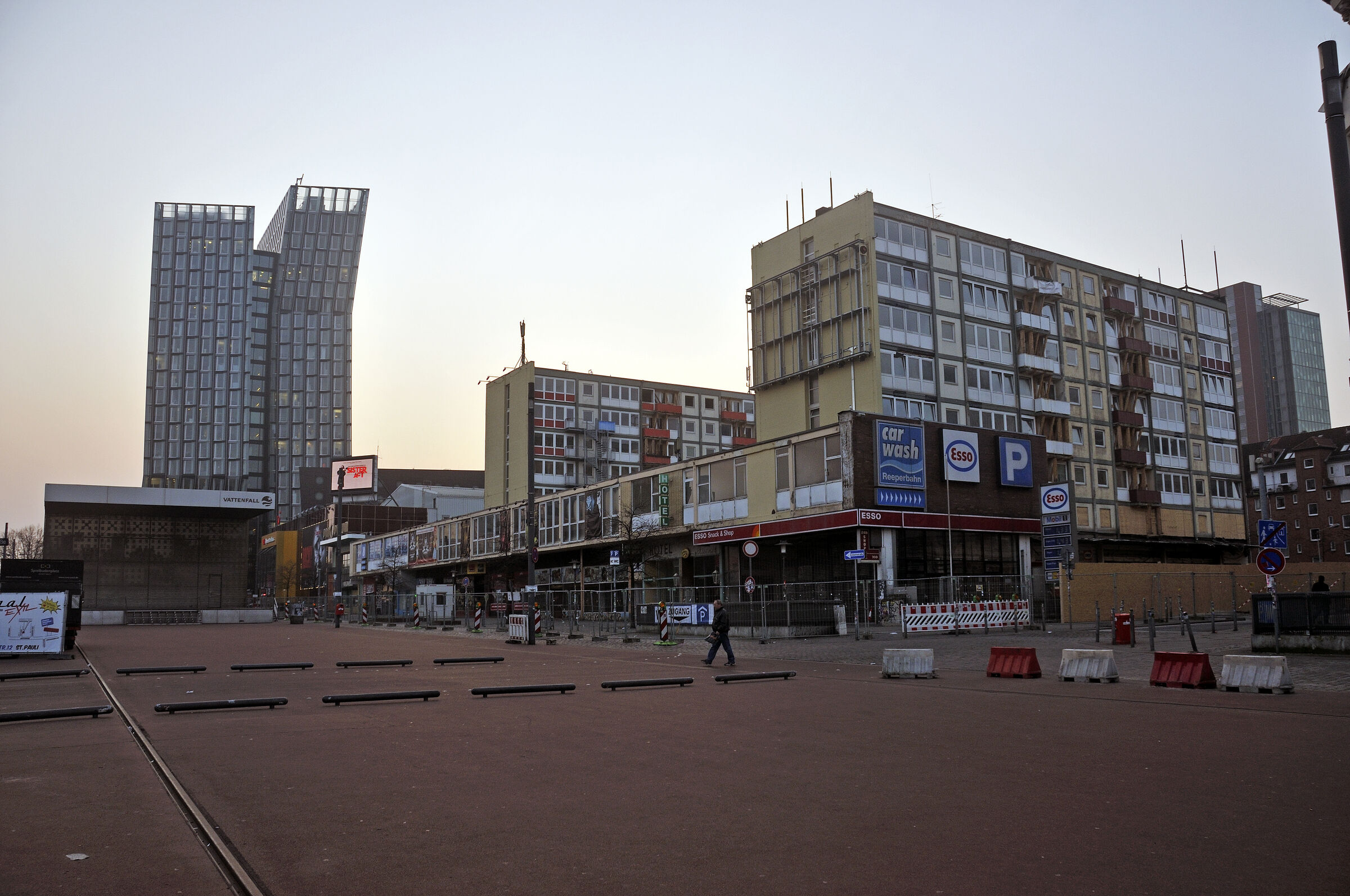 hamburg – st.pauli - spielbudenplatz - die