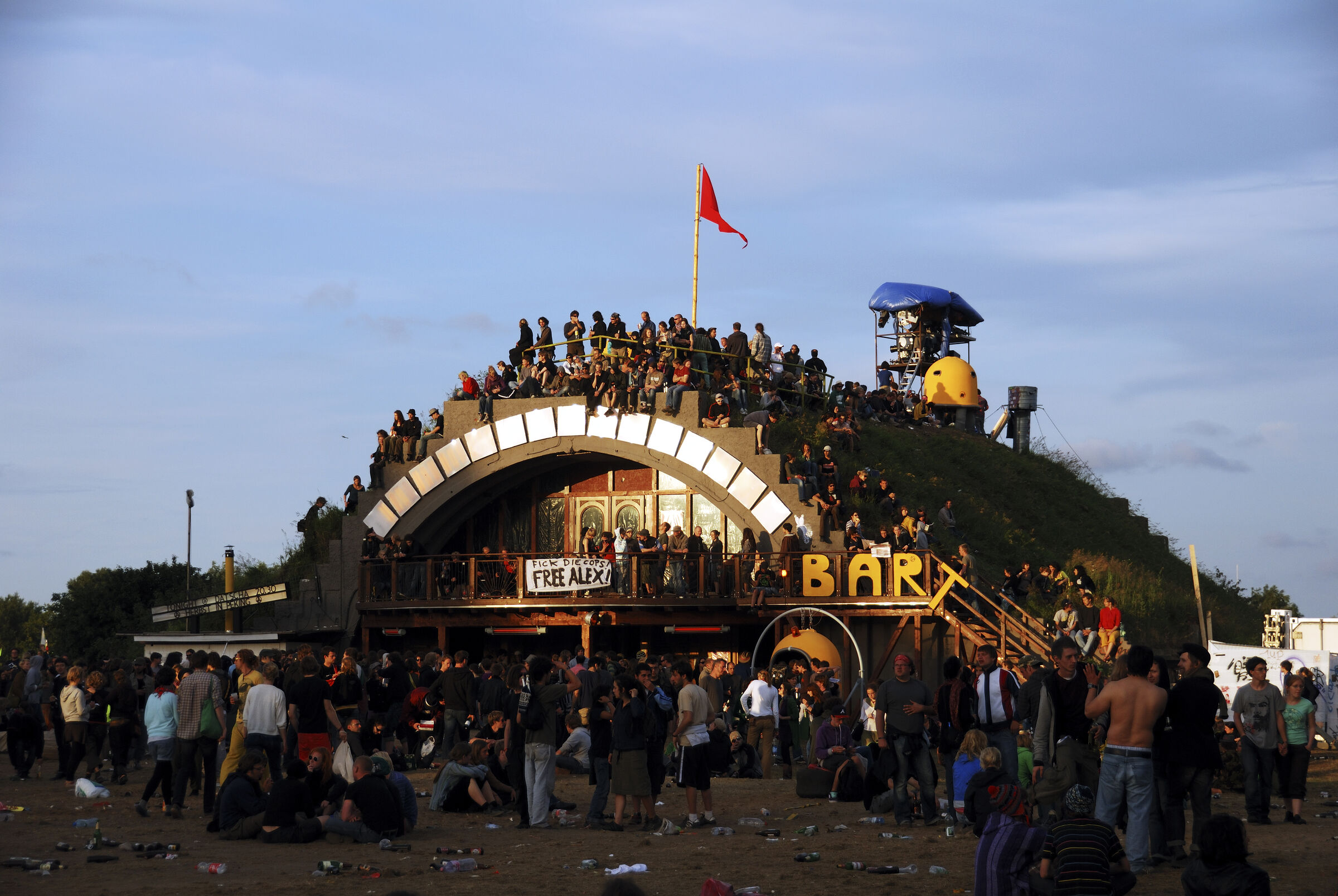 fusion festival 2009 (13)  - letzte sonnenstrahlen