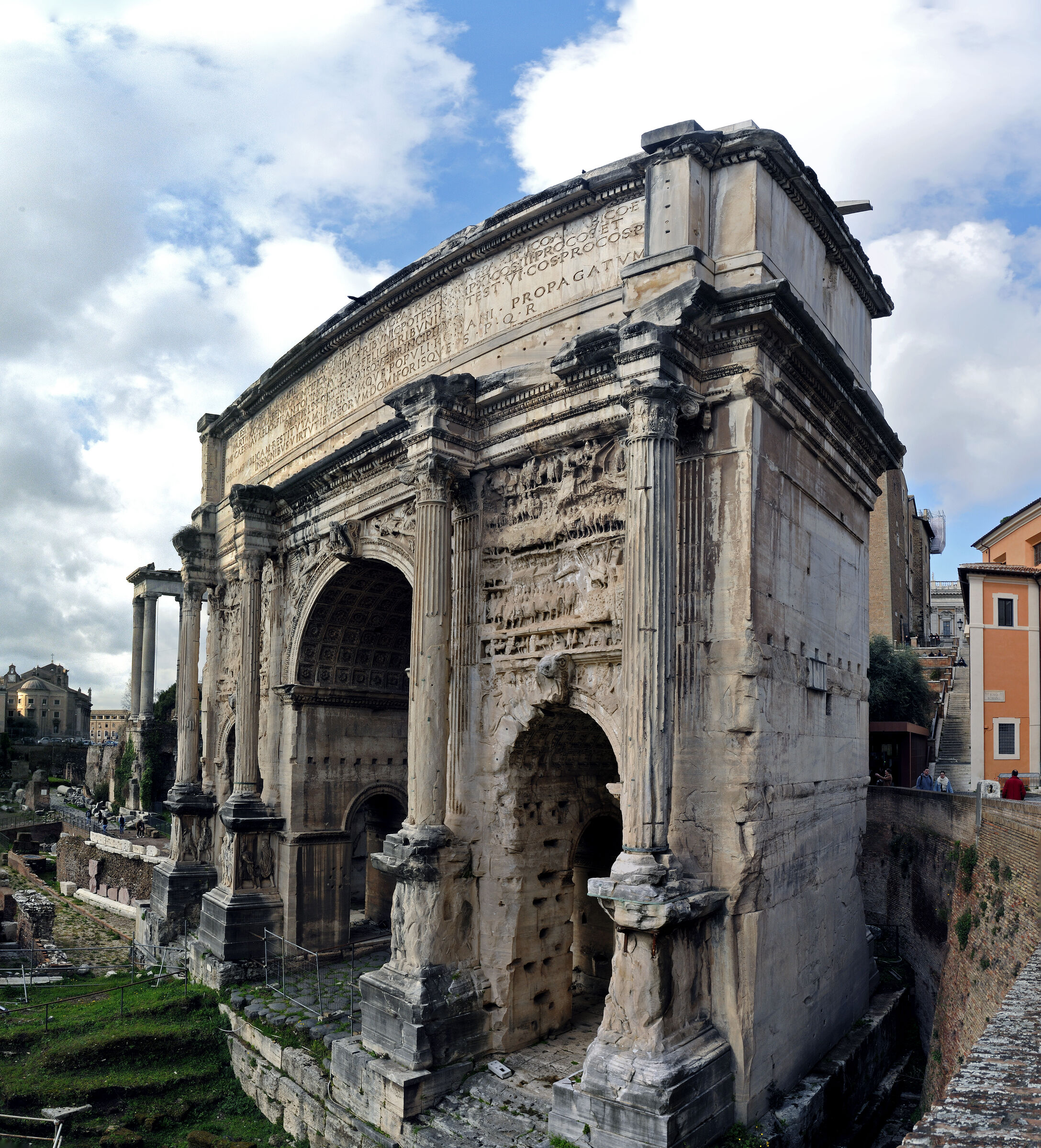 rom 2023 - – forum romanun (02) - teilpanorama