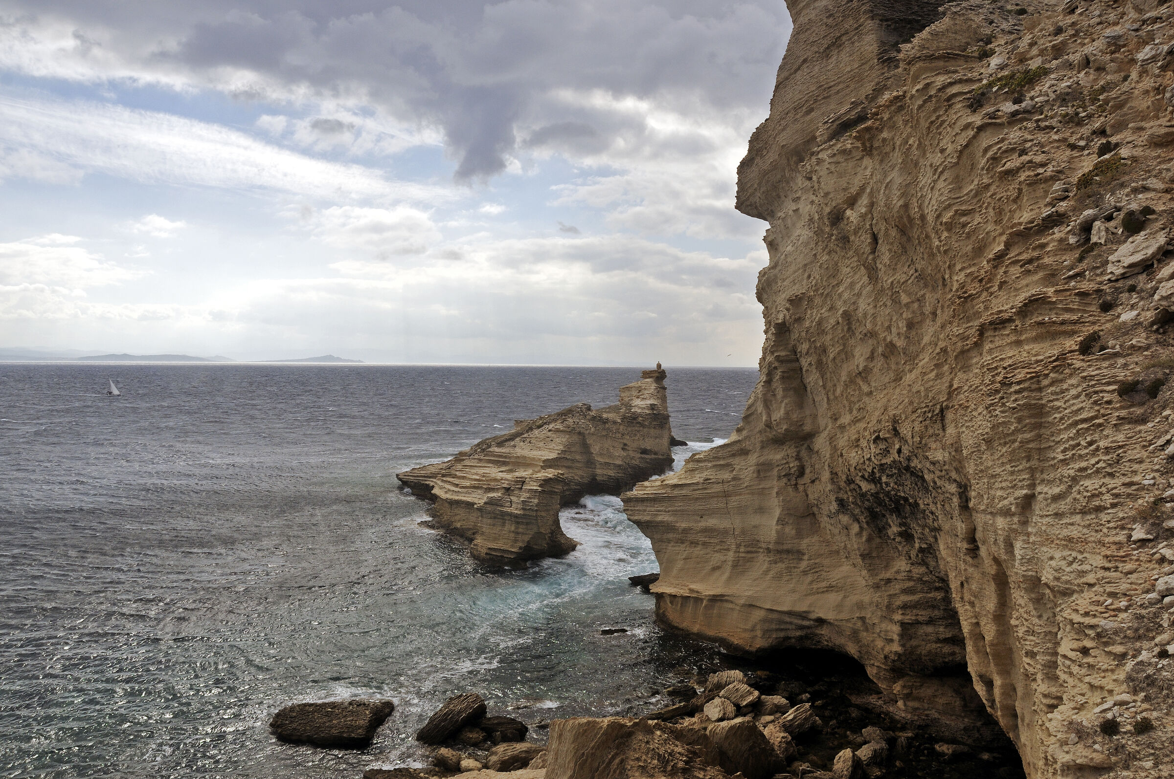 korsika - bonifacio - am capo pertusato - ile st-antoine