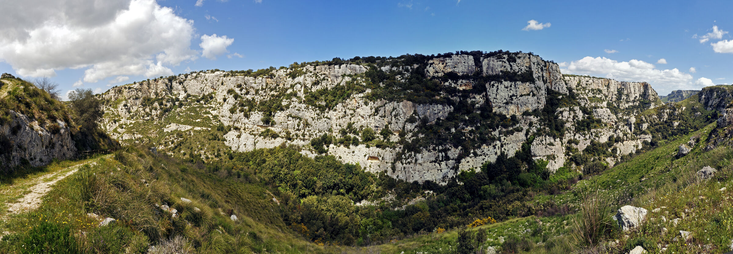 laghetti carrubella an der cava grande del cassibilie - teilpano