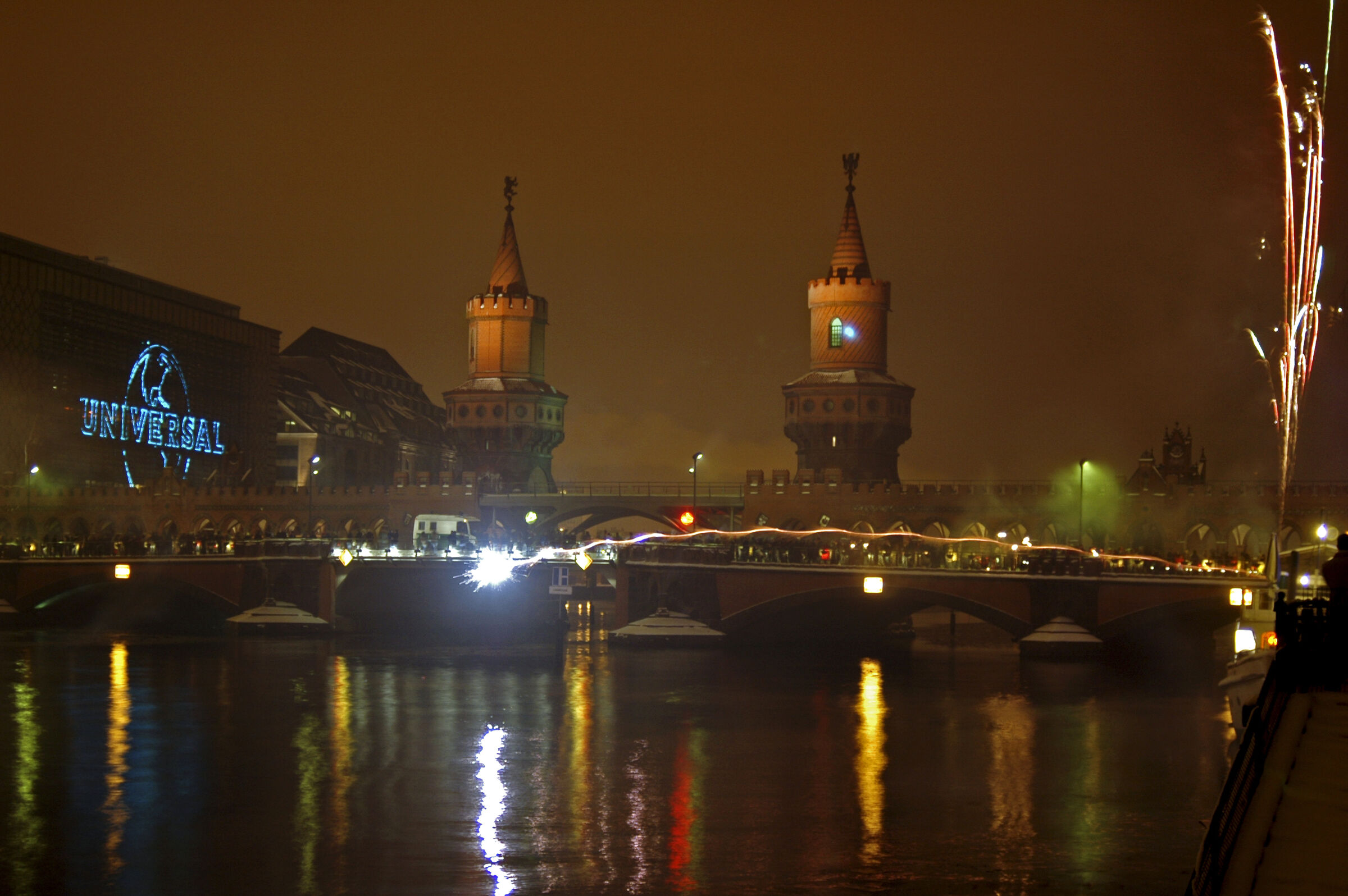 silvester2006 an der oberbaumbrücke