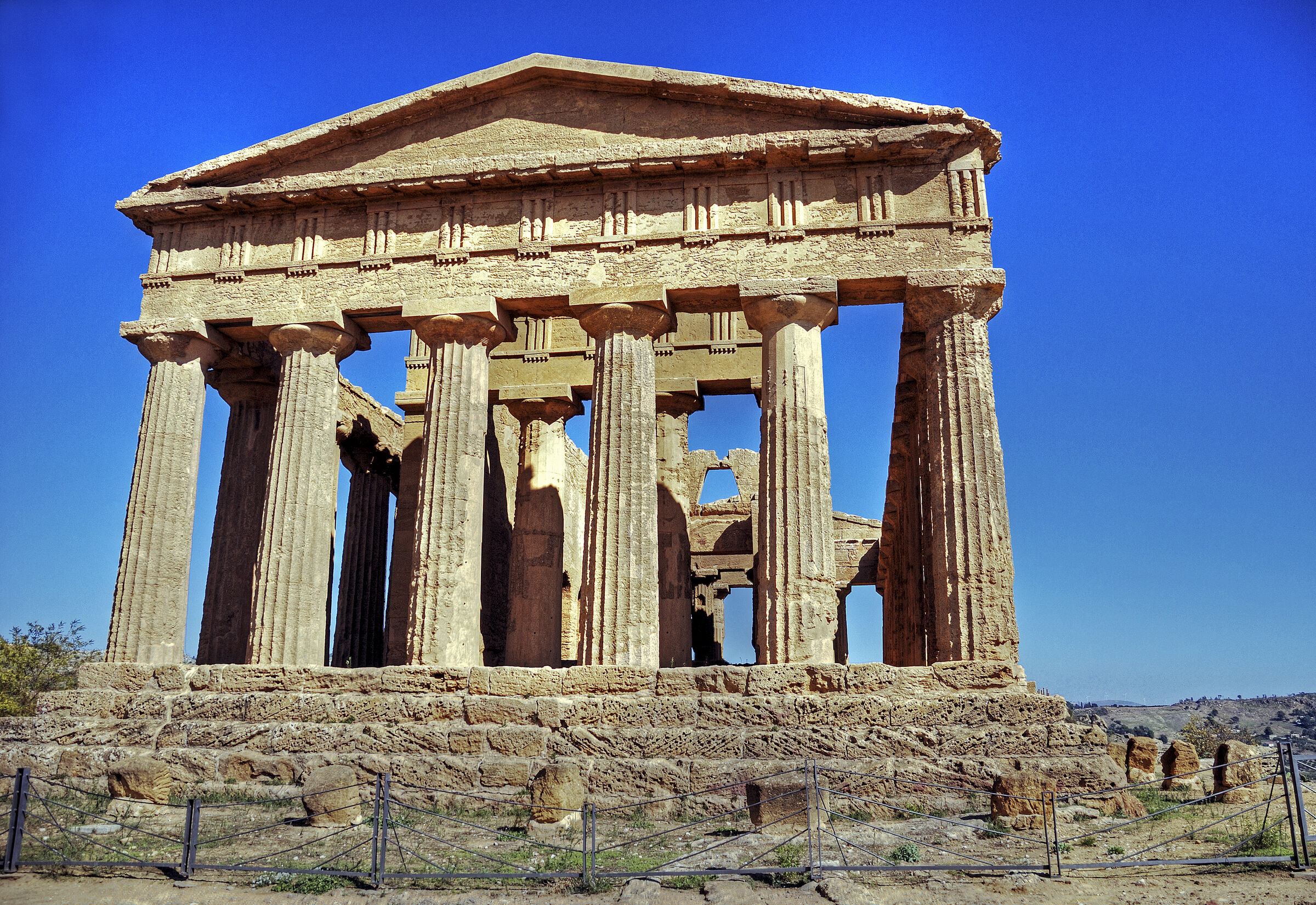 sizilien (03) - tal der tempel - concordiatempel teil 2