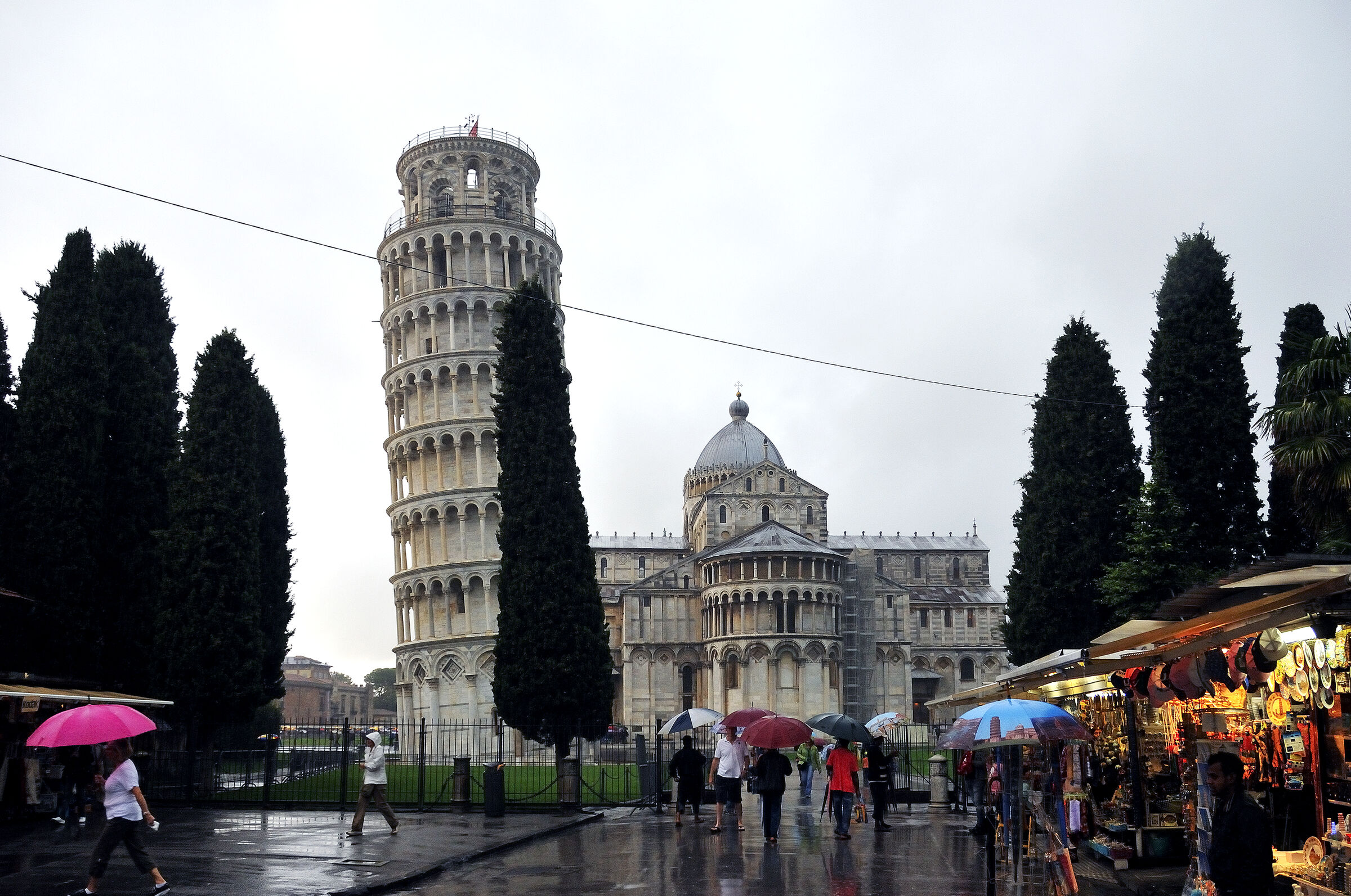 italien - pisa - turm und dom