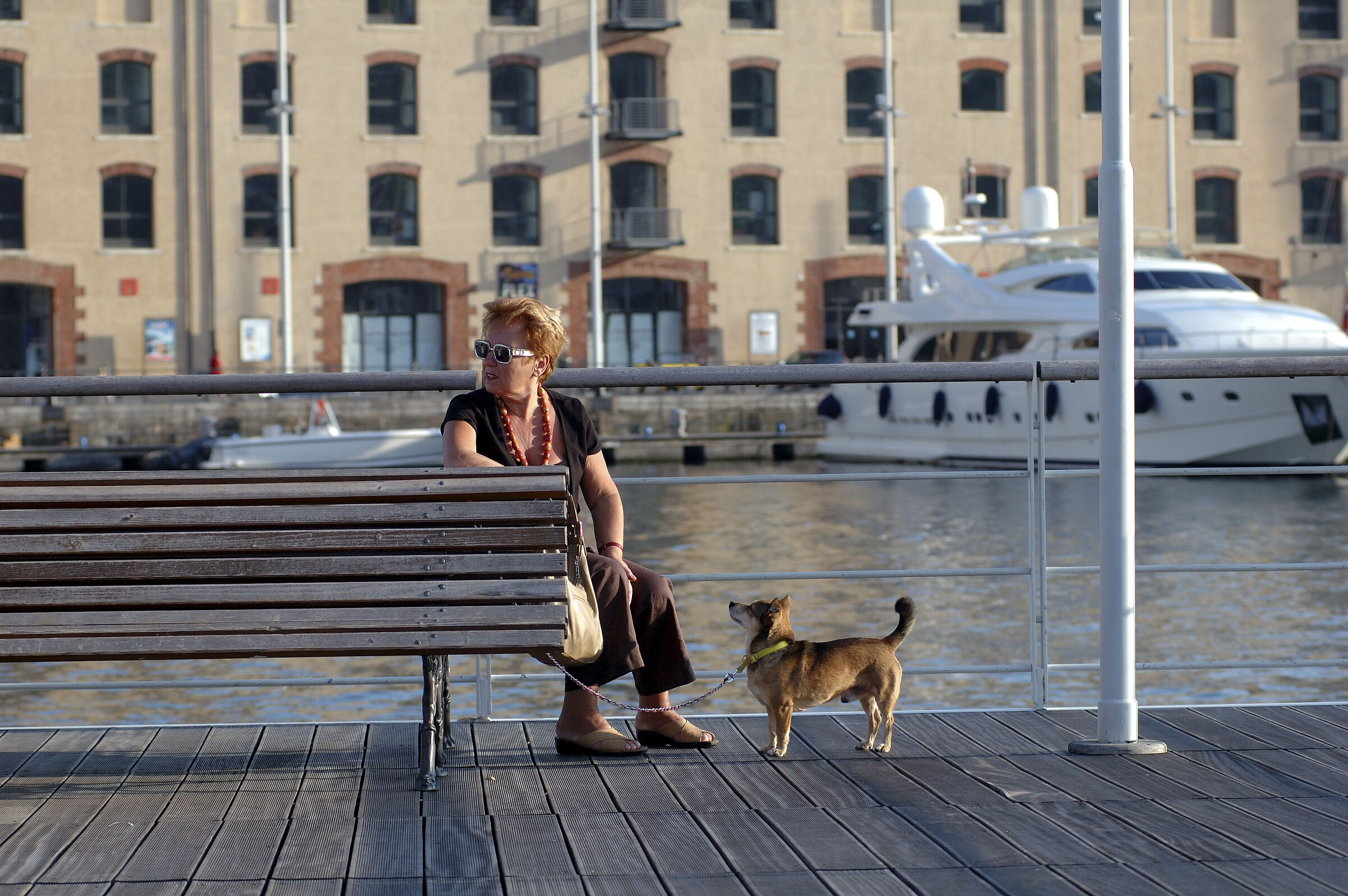genua (5) - auf der bank
