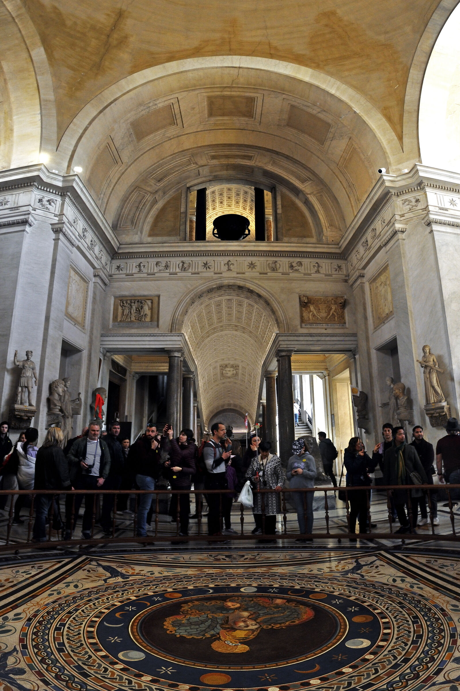 rom 2023 - – vatikanmuseum - (07) – teilpanorama