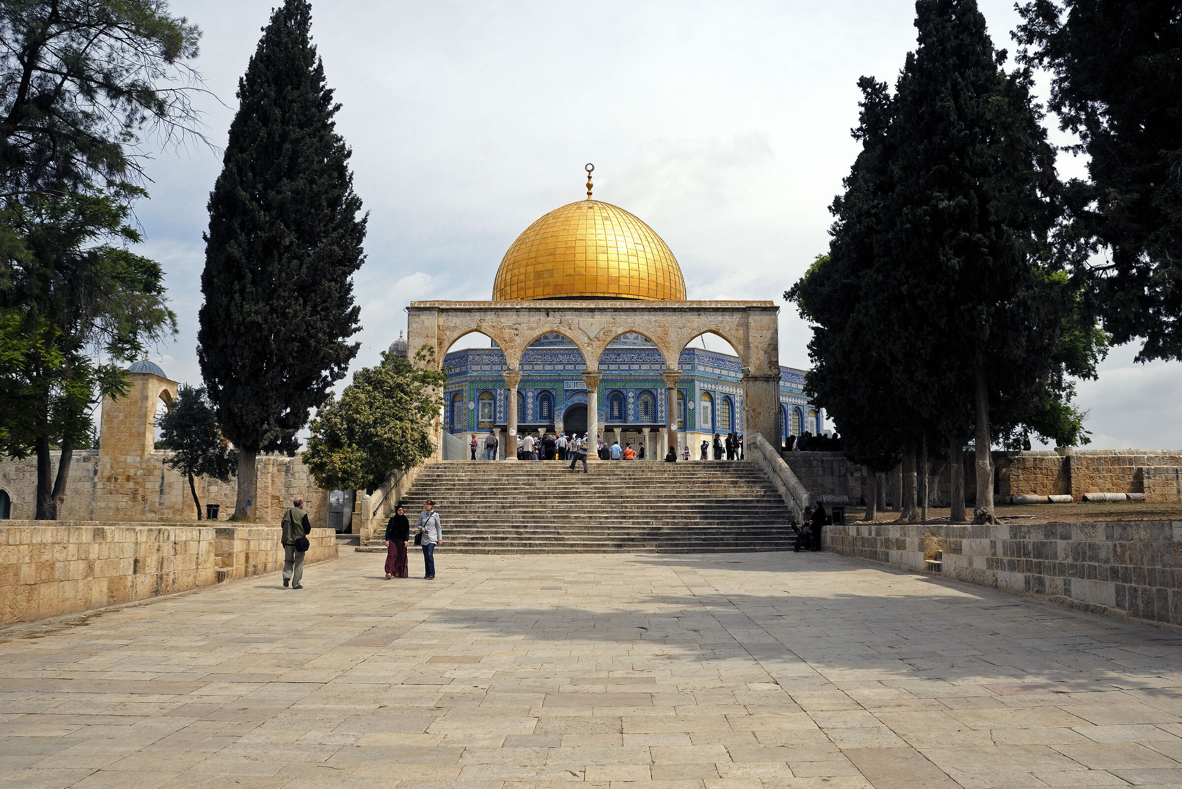 israel – jerusalem - der tempelberg - al mawazin teil 2