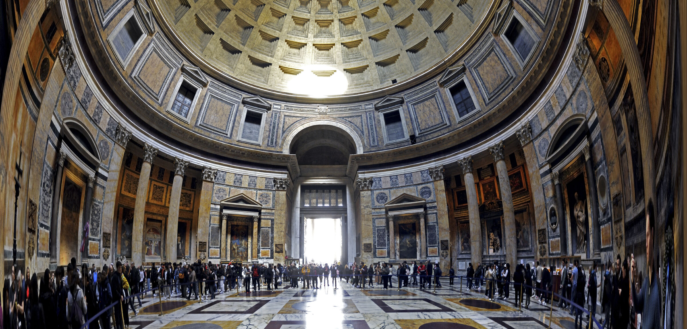 rom 2023 - pantheon - (08) – teilpanorama