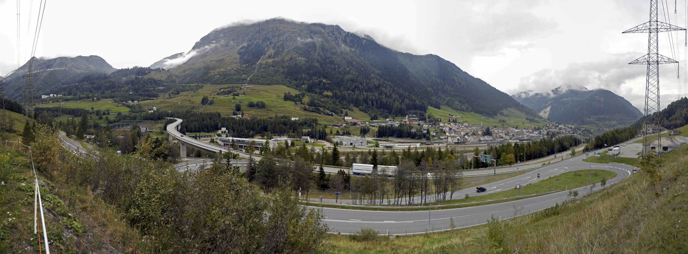 schweiz - airolo - teilpanorama