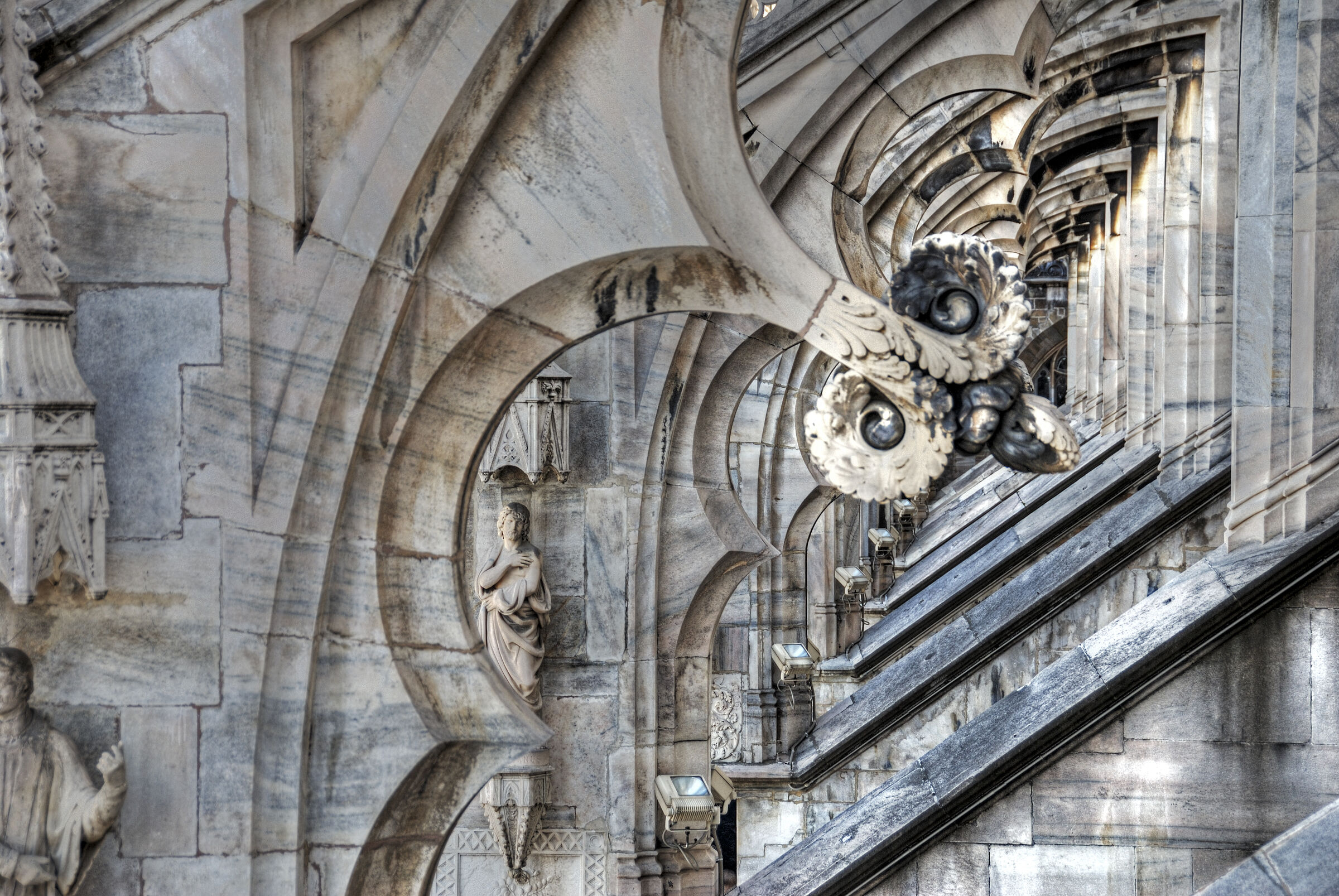 mailand (19) - duomo / dom - detail 3