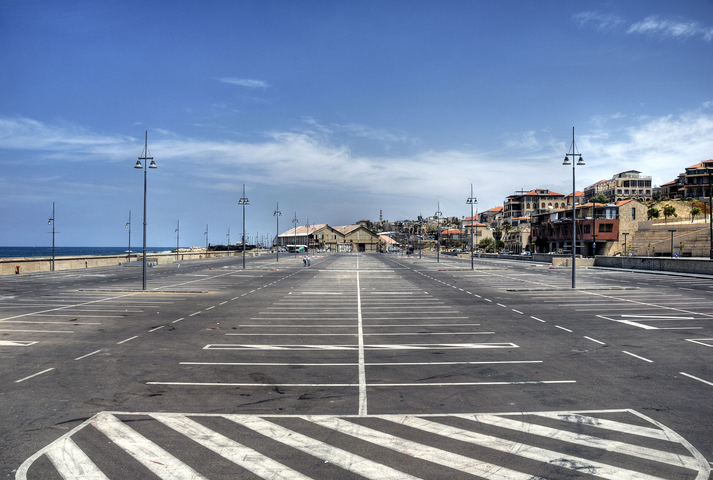 israel – tel aviv –jaffa - leere