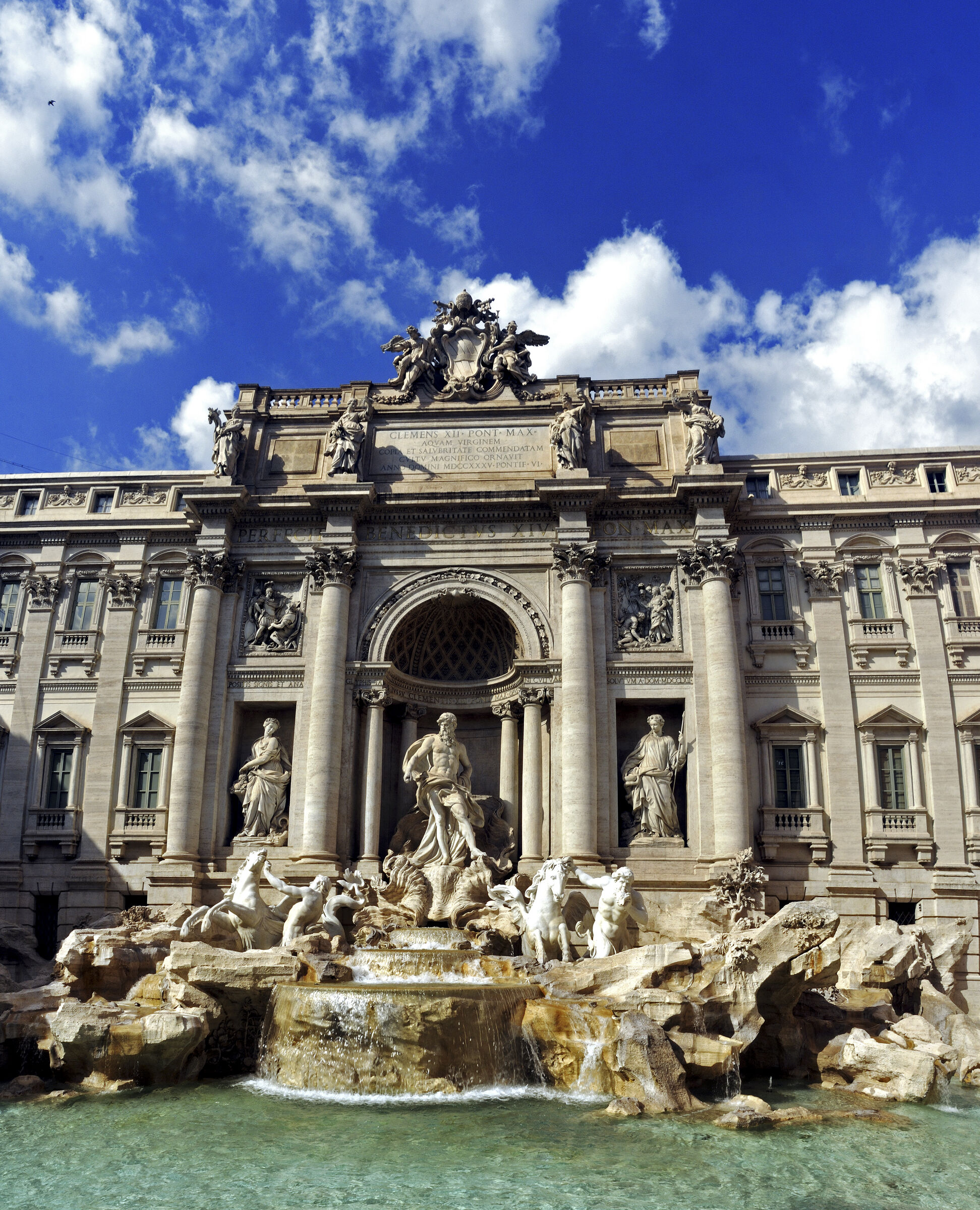 rom 2023 – trevibrunnen (02) - teilpanorama