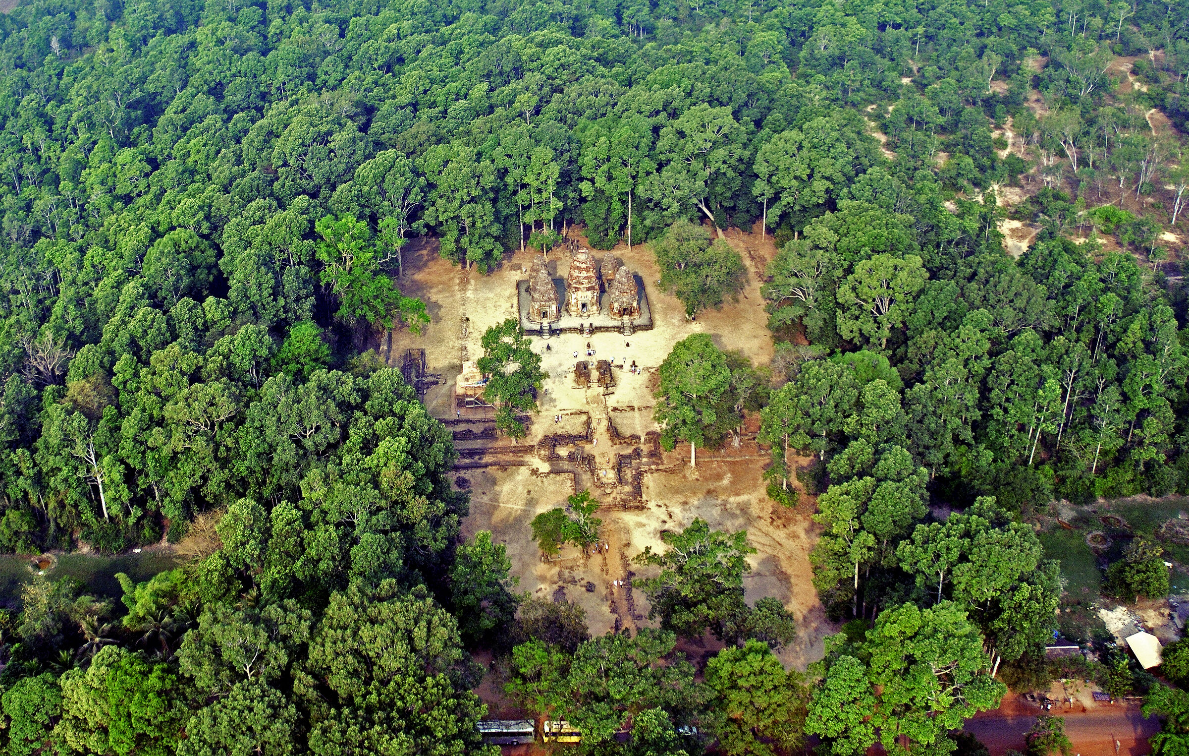 Kambodscha - Flug über Siem Reap (51)