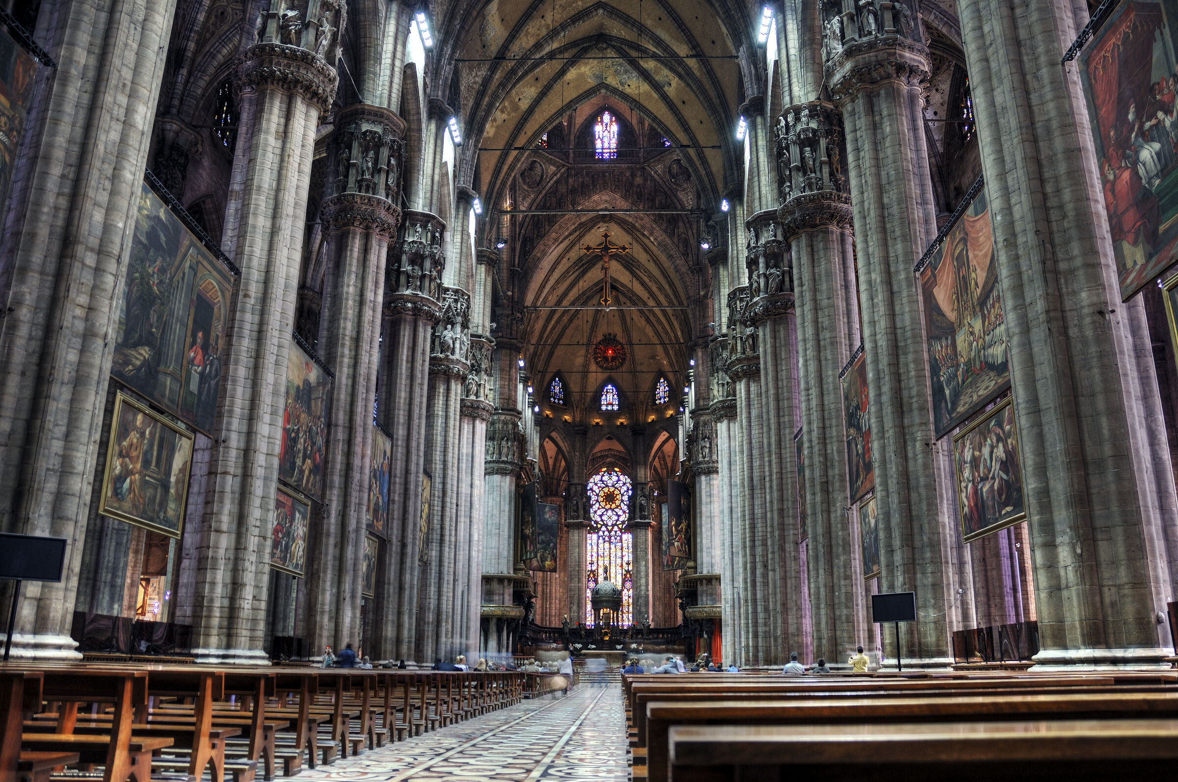 mailand (04) - duomo / dom - im innern