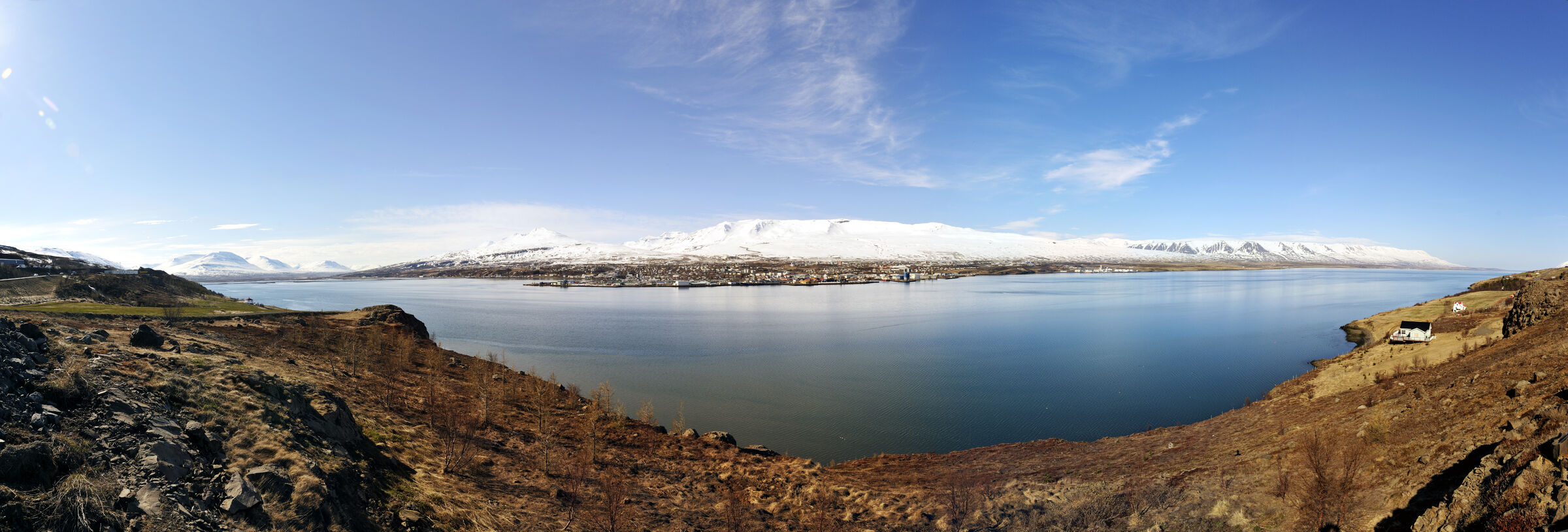island – akureyri (01) – teilpanorama