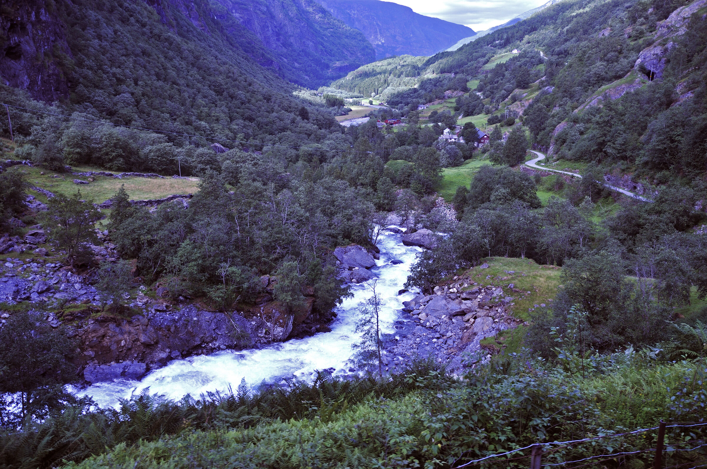 norwegen (62) - auf der fläm bahn
