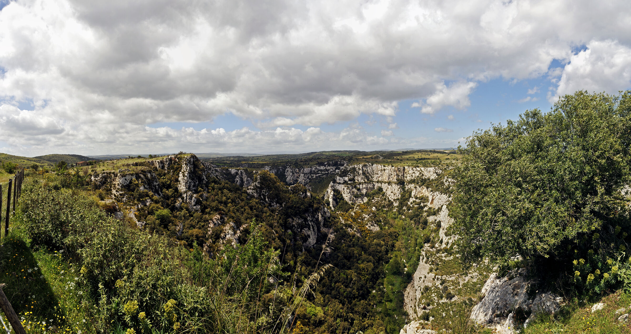 laghetti carrubella an der cava grande del cassibilie - teilpano