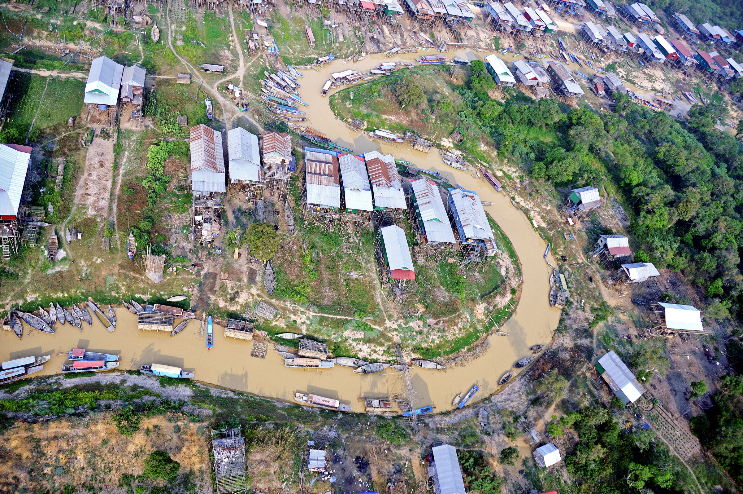 Kambodscha - Flug über Siem Reap (34)