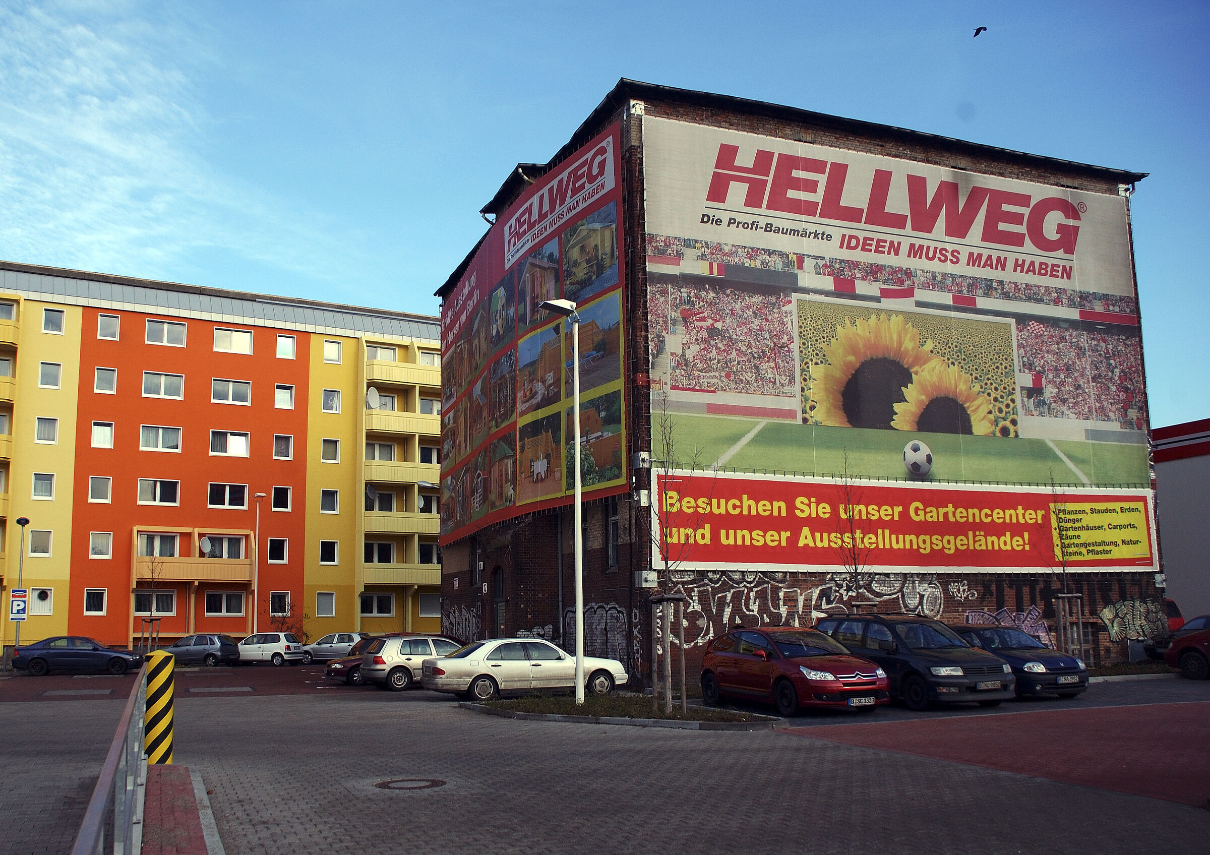 berlin – friedrichshain -werbeträger