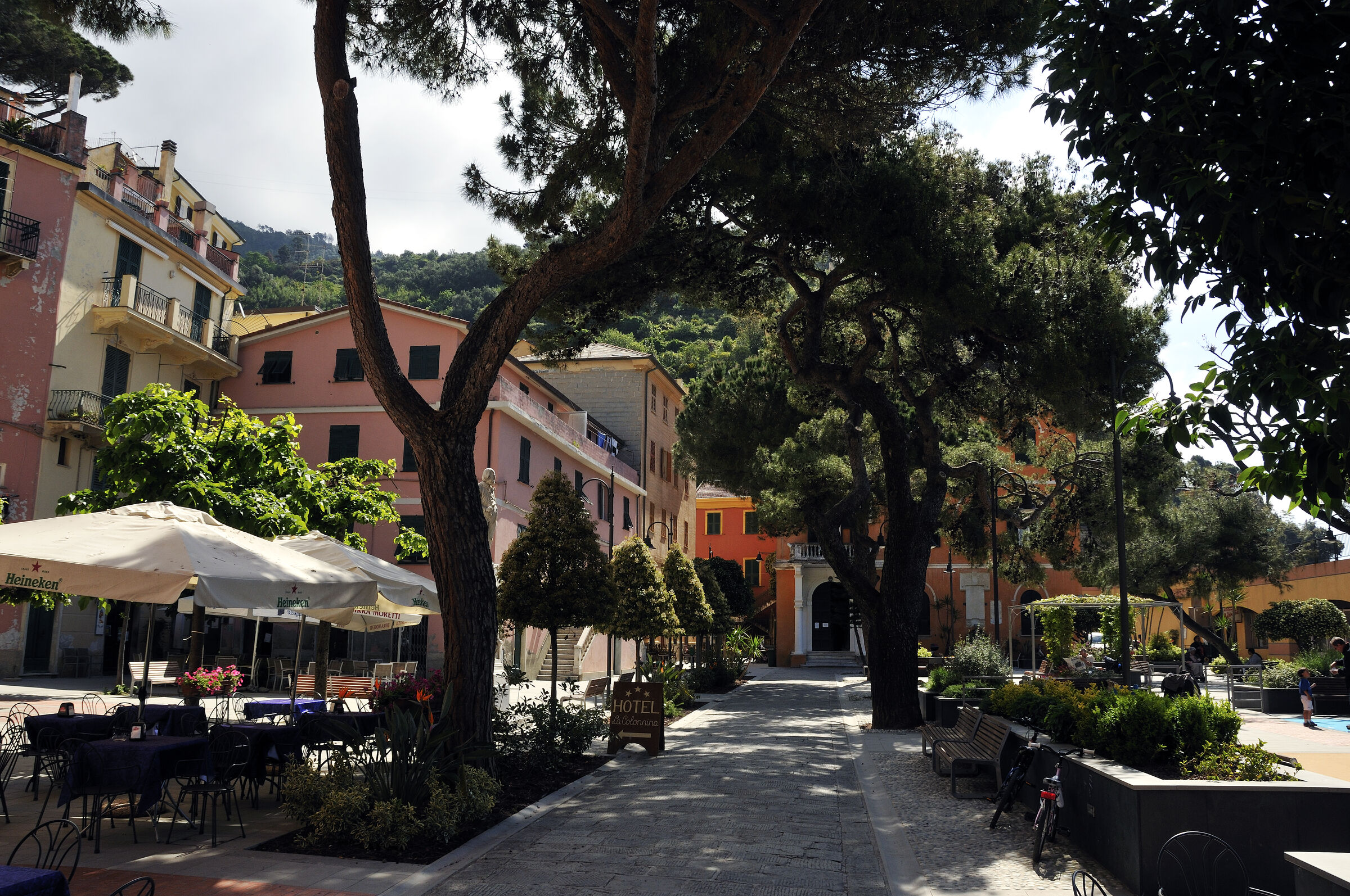 cinque terre – monterosso al mare - die piazza