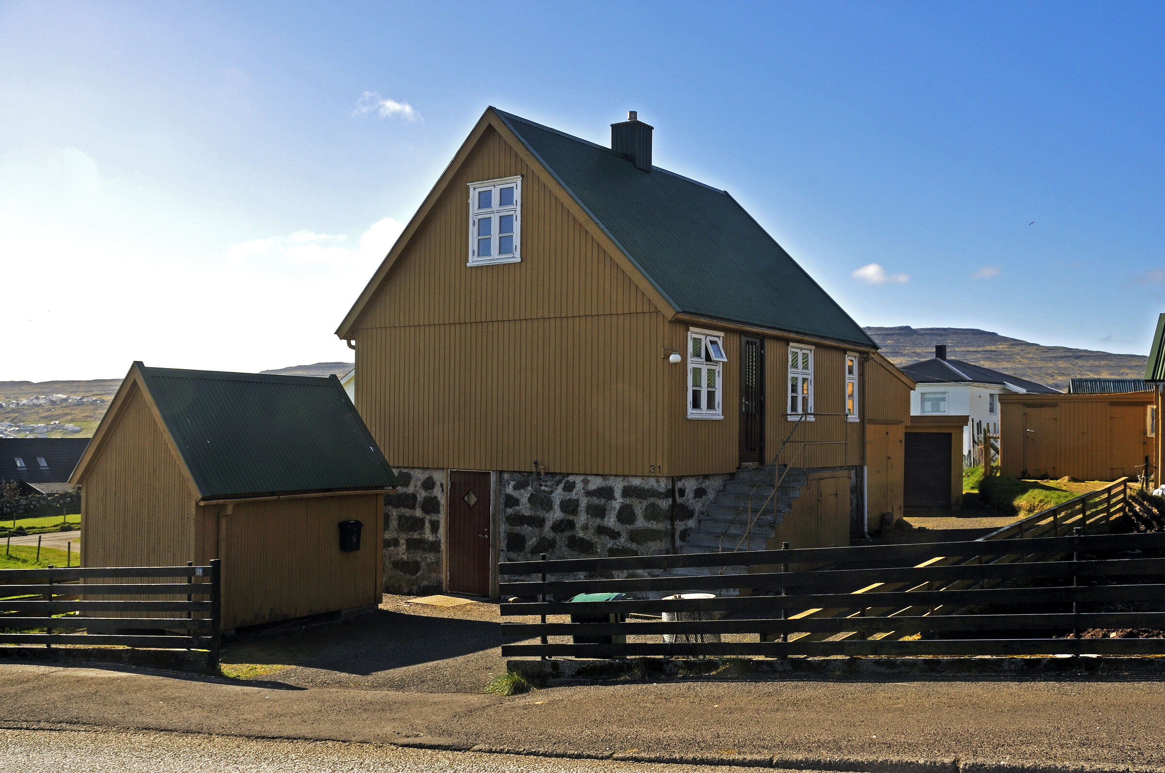 färöer inseln - thorshaven - häuser teil 1