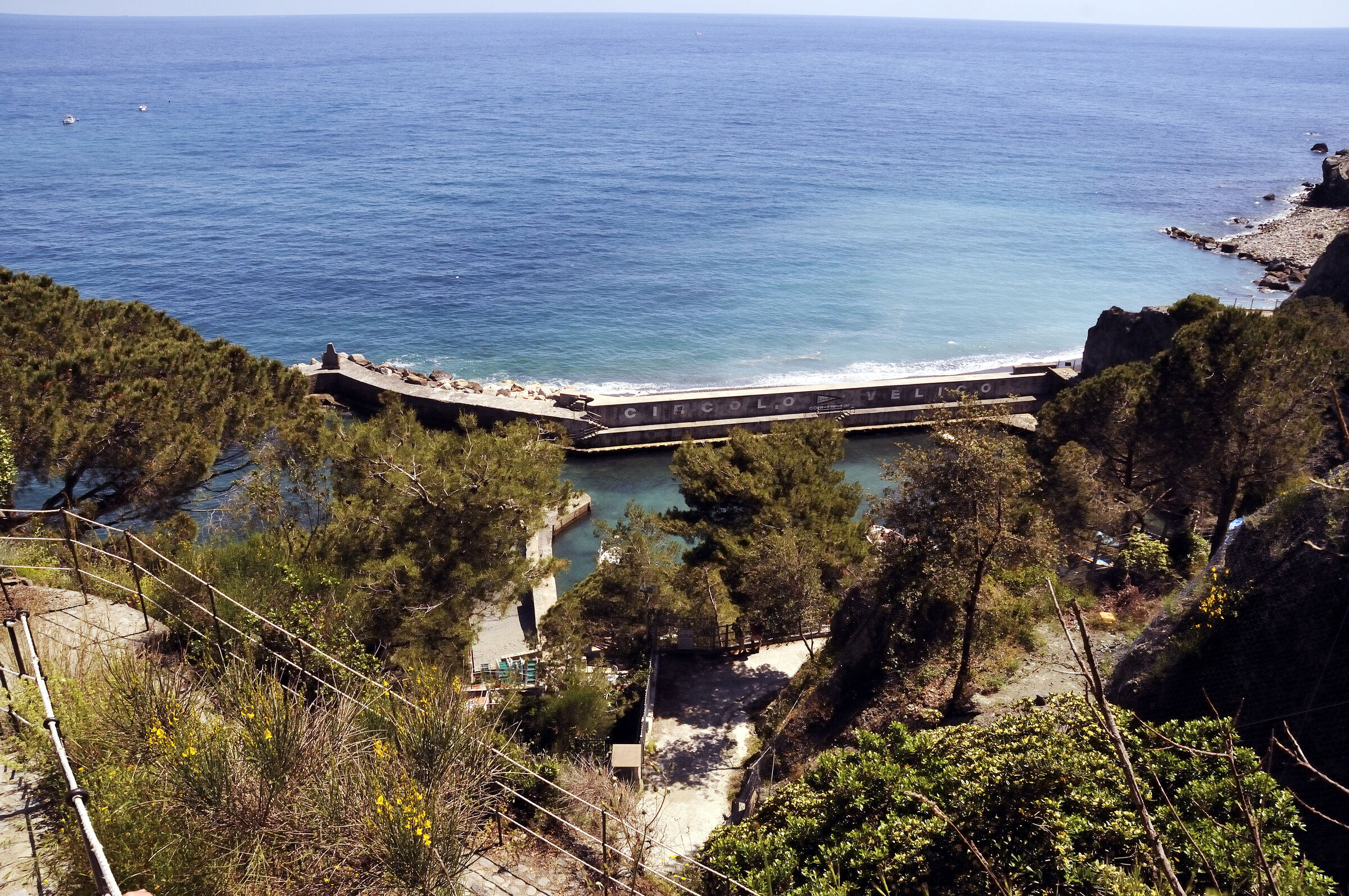 cinque terre – monterosso al mare - der alte hafen