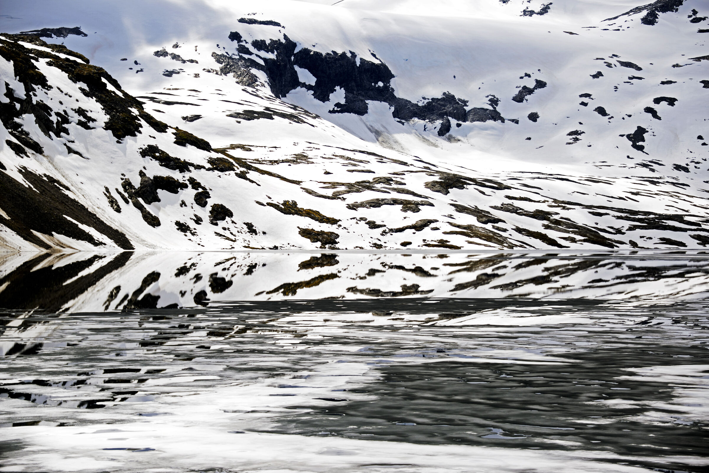 Auf dem Weg Richtung Lofoten: Geiranger; Trollstigen; Trondheim und Mosjoen