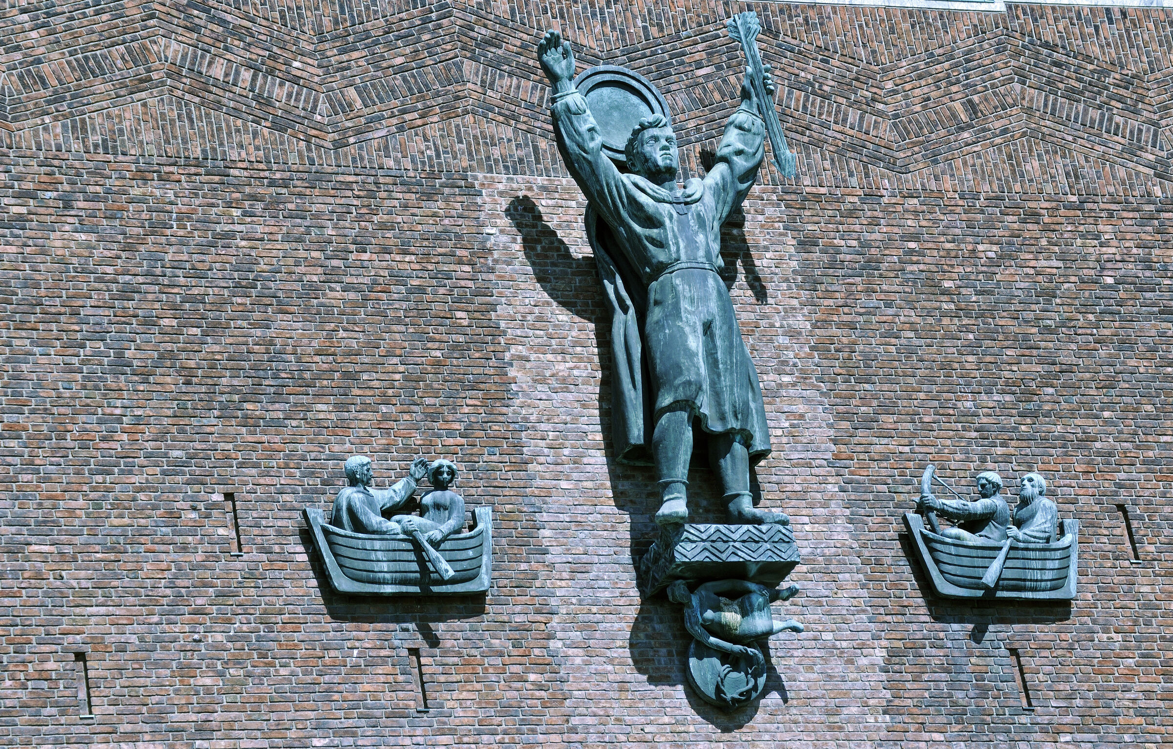 norwegen (163)  - oslo - rathaus