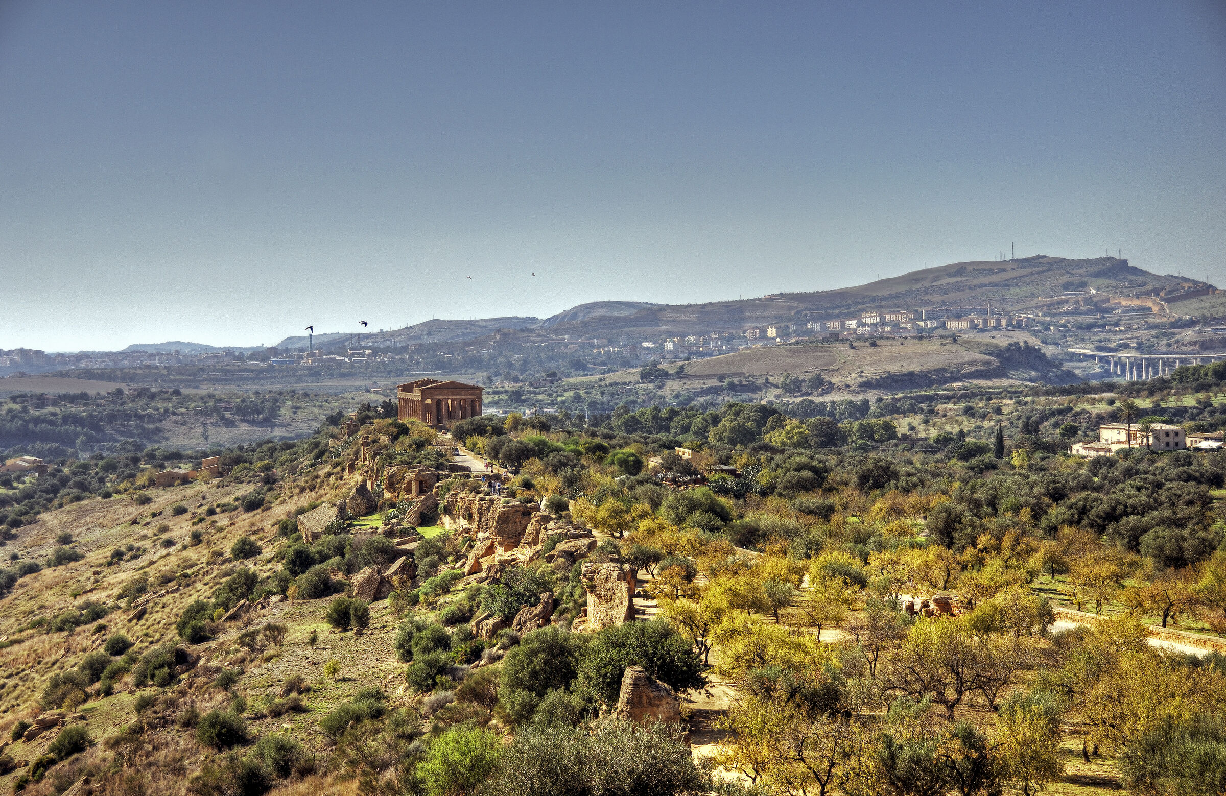sizilien  (16) - tal der tempel - der archäologische park teil