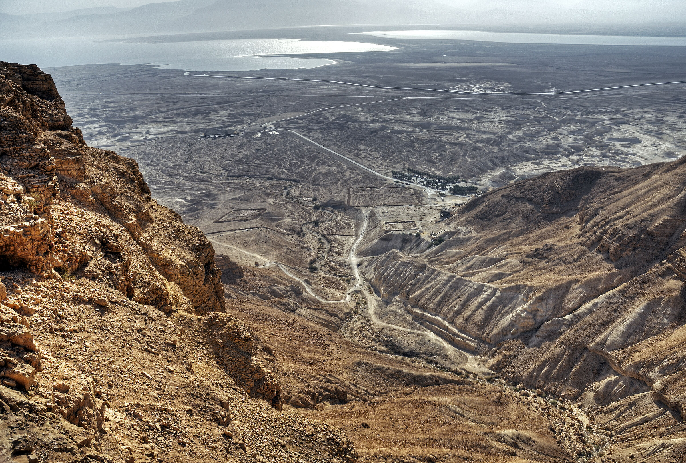 israel- totes meer - masada – südseite