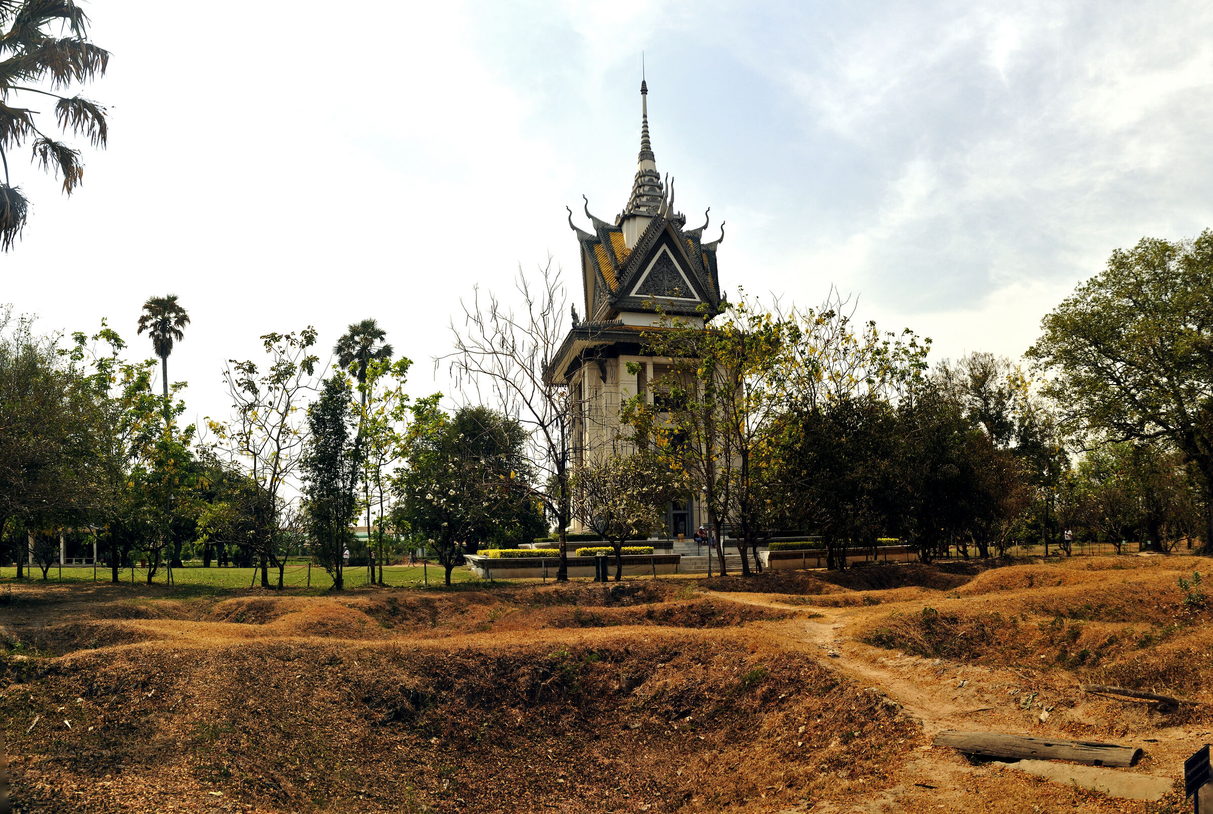 phnom penh - killing fields choeung ek (07) - teilpanorama