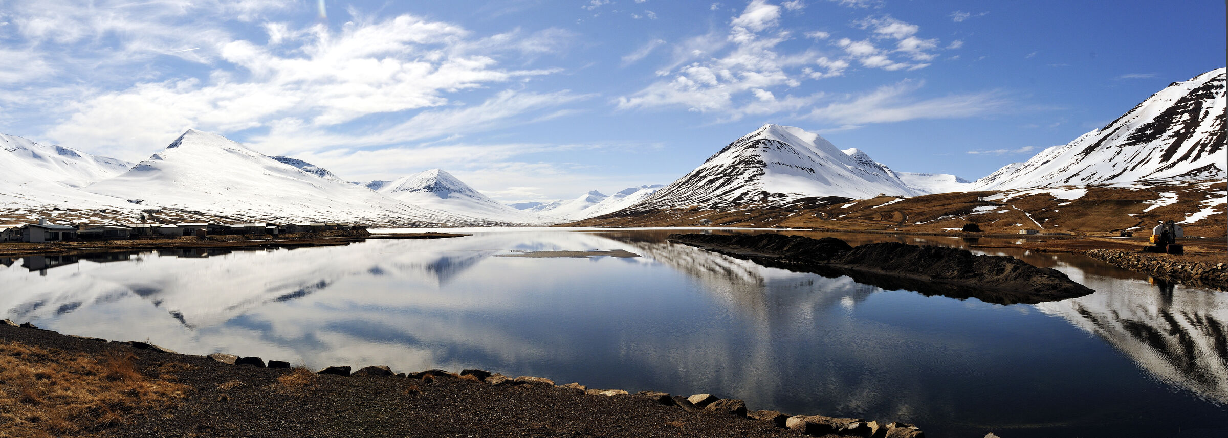 island – ólafsfjörður (05) -  teilpanorama  nummer zwei